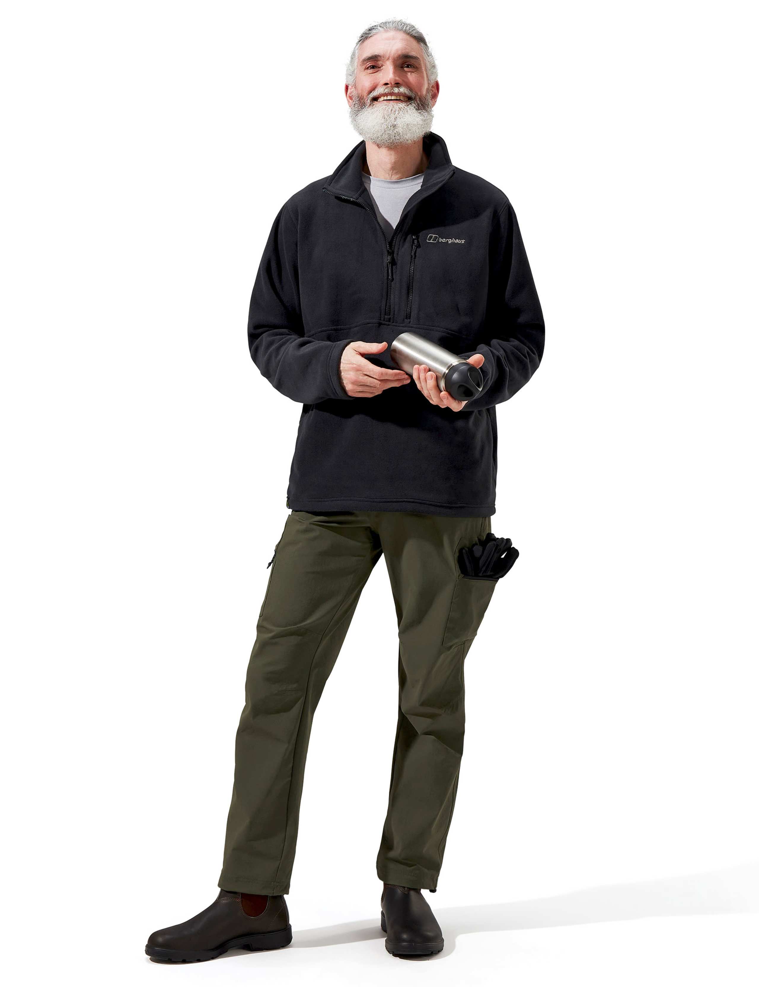 Prism Half Zip Funel Neck Fleece Jacket 3 of 8