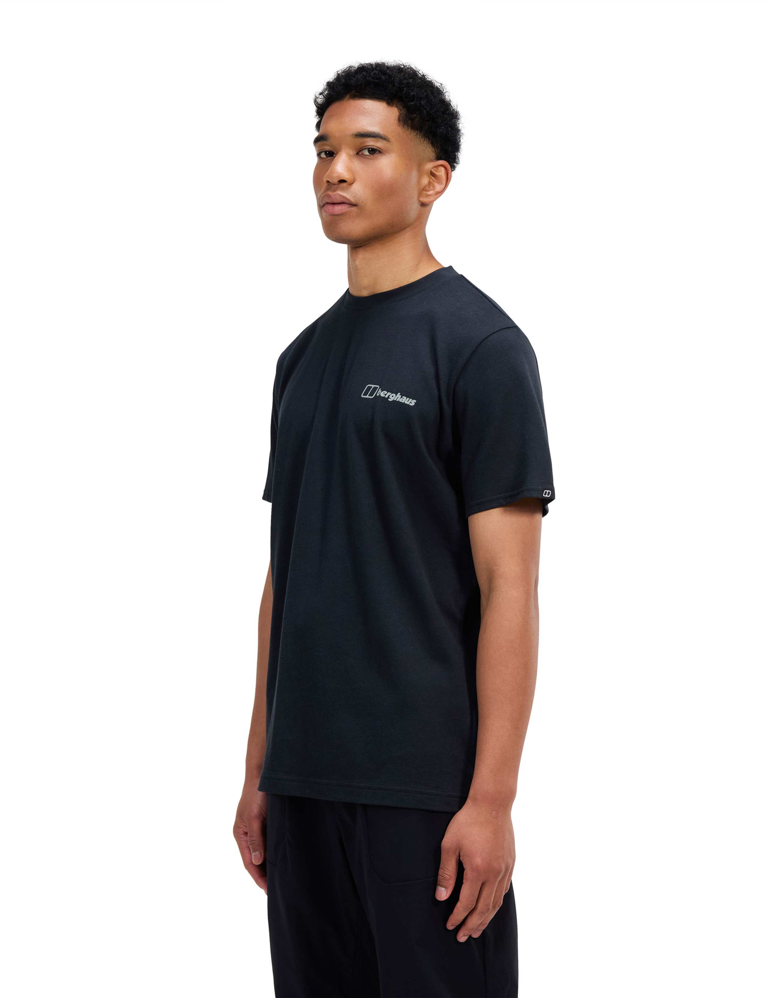 Grappled Pure Cotton Crew Neck T-Shirt 4 of 6