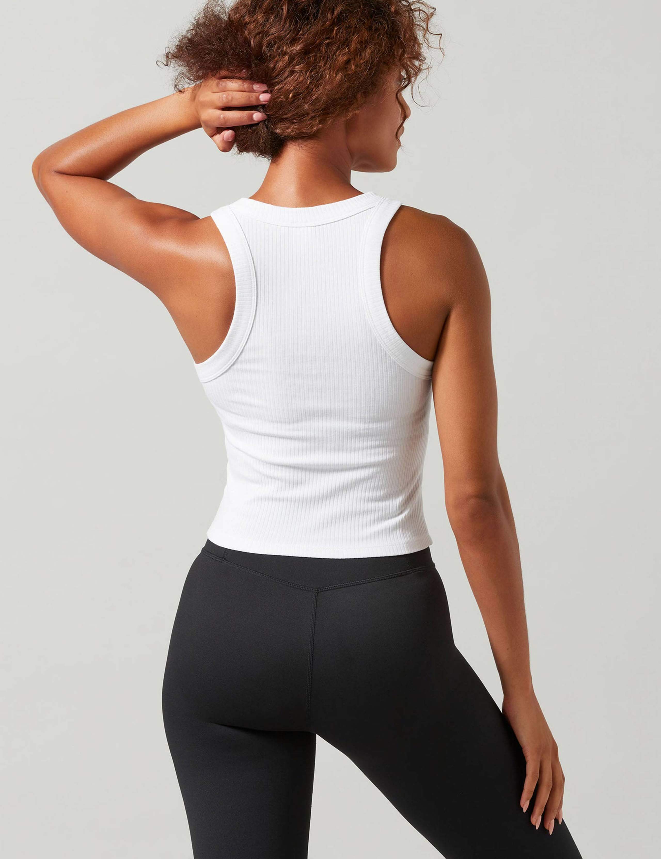 Harmony Cotton Rich Racer Back Vest Top 4 of 4