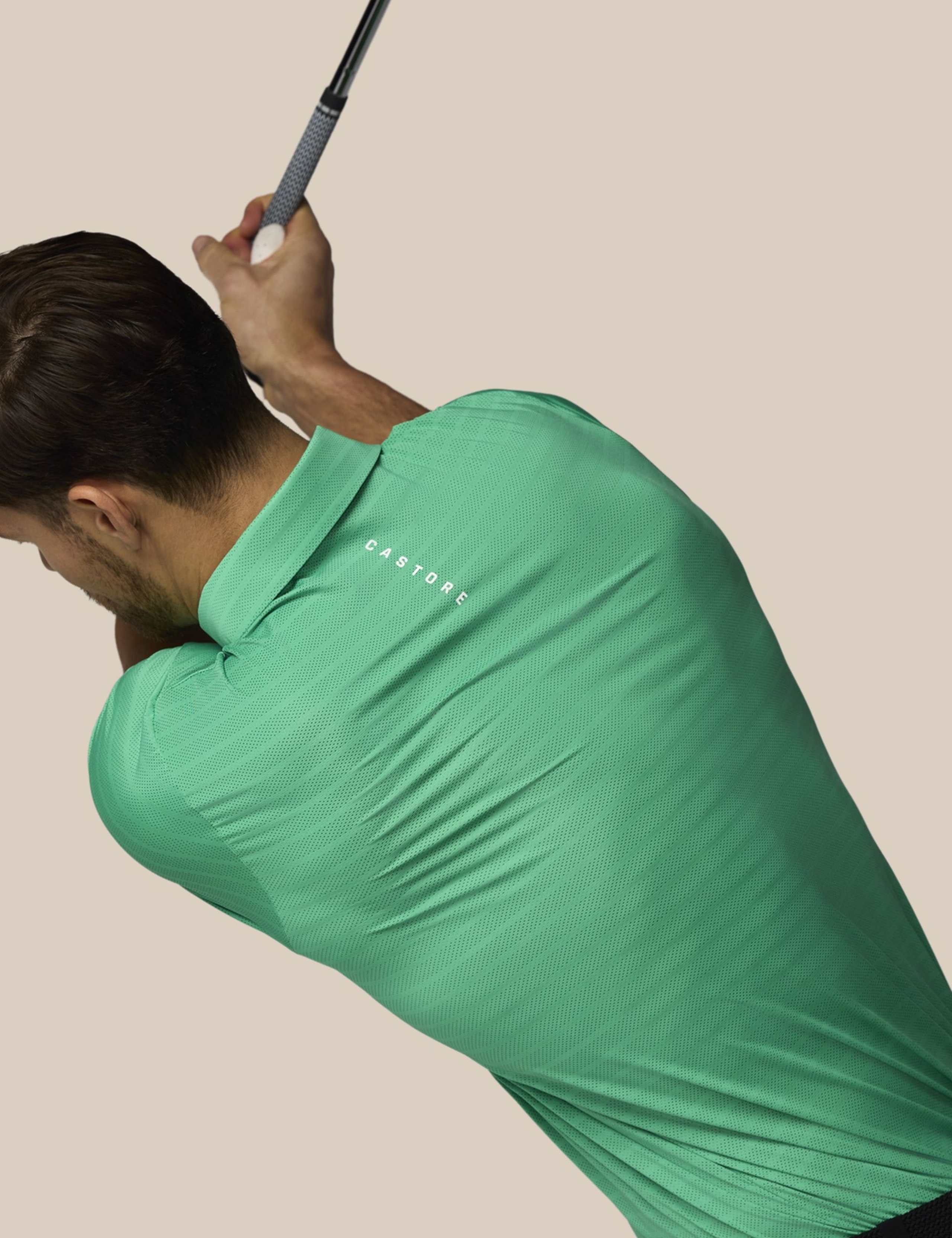 Striped Technical Stretch Polo Shirt 5 of 6