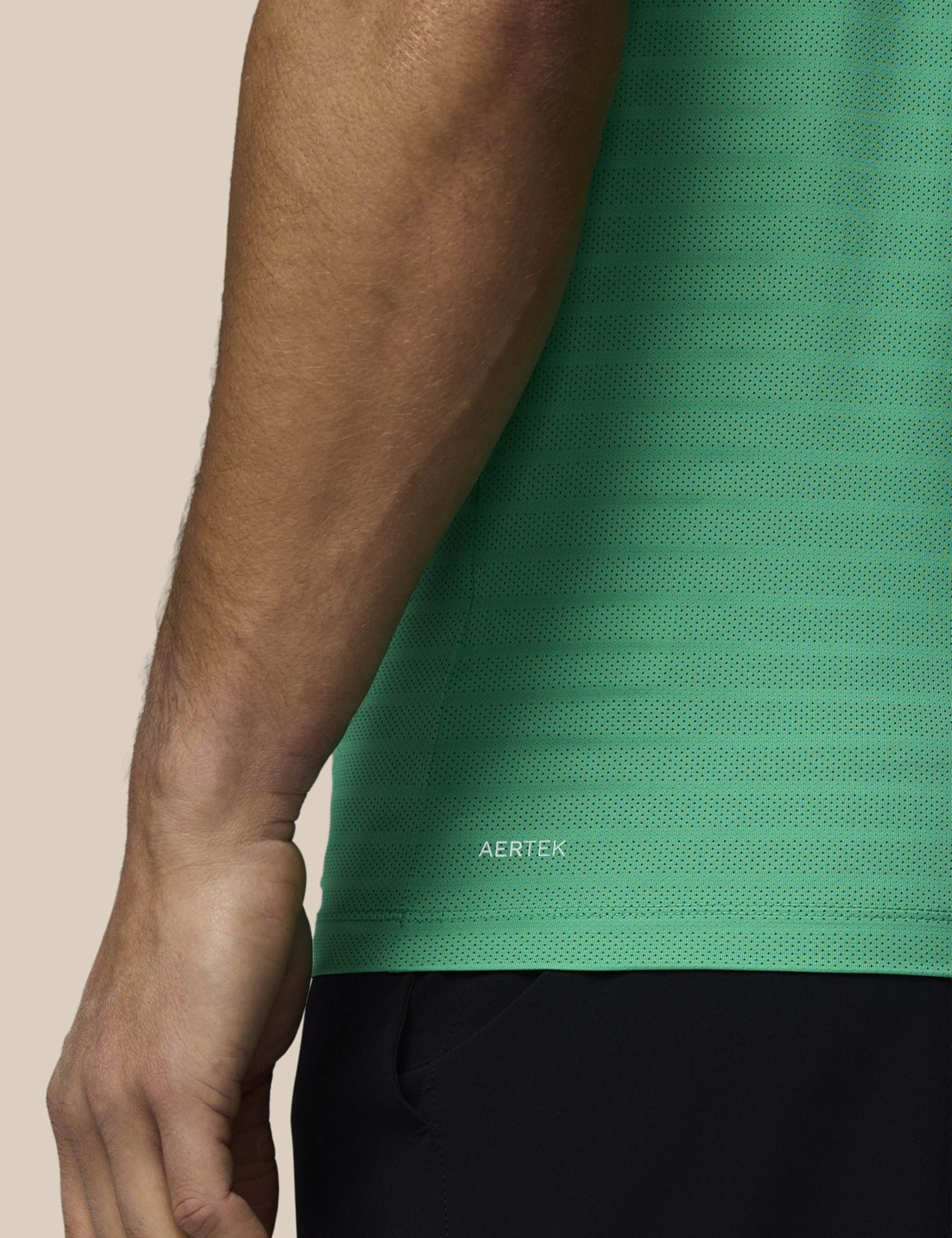 Striped Technical Stretch Polo Shirt 6 of 6