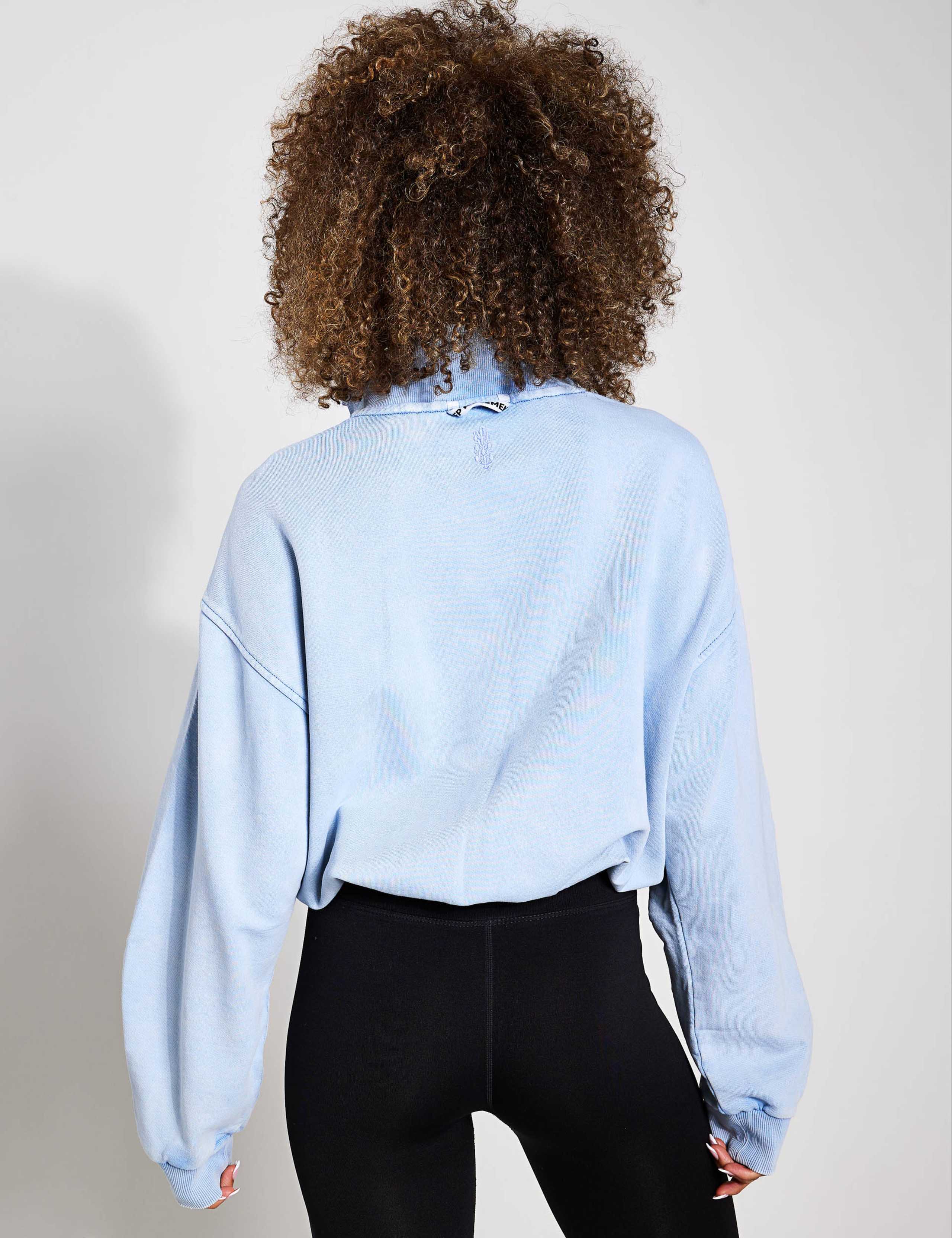 Valley Girl Pure Cotton Half Zip Sweatshirt 6 of 6