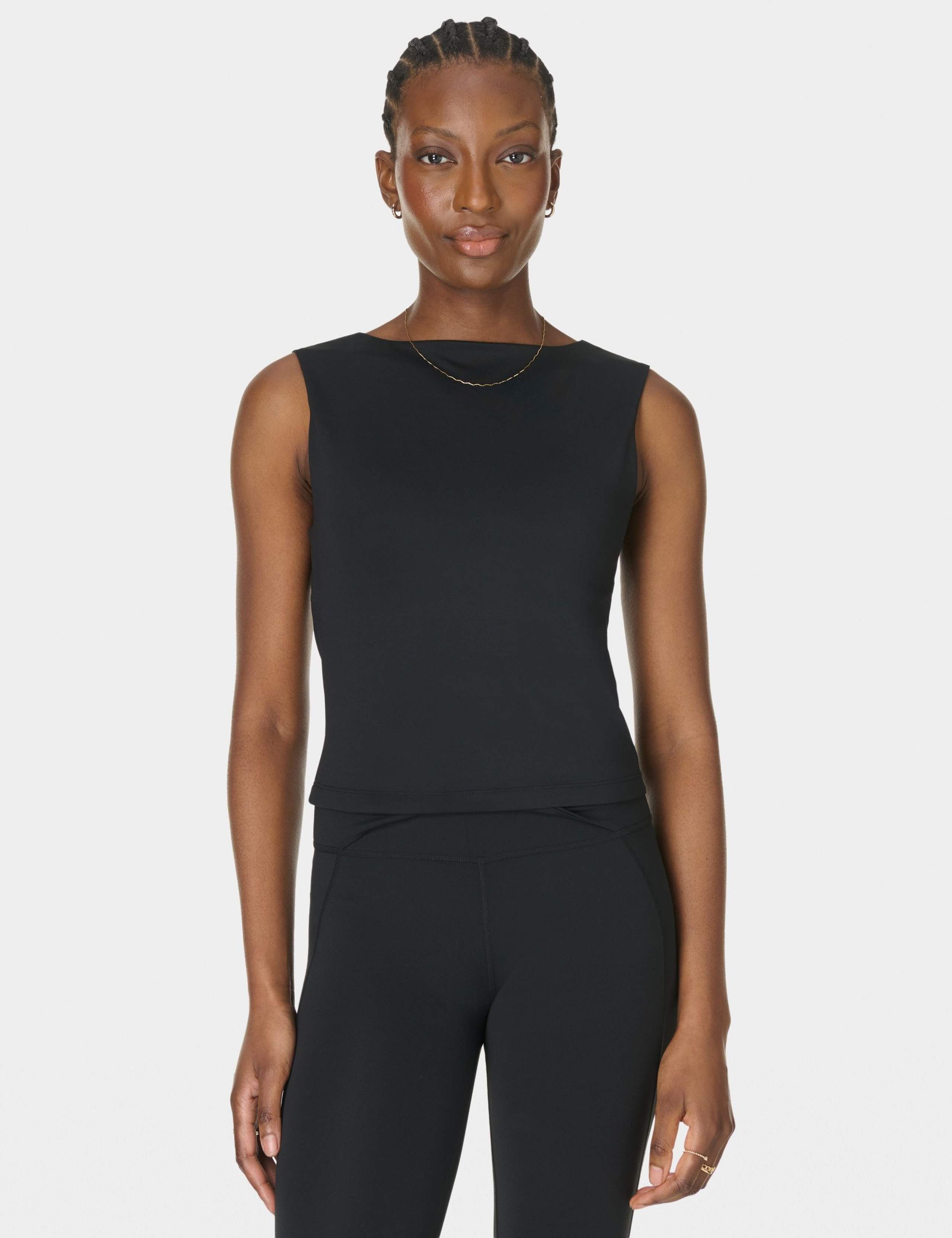 All Day Twist Back Bra Vest Top 1 of 7