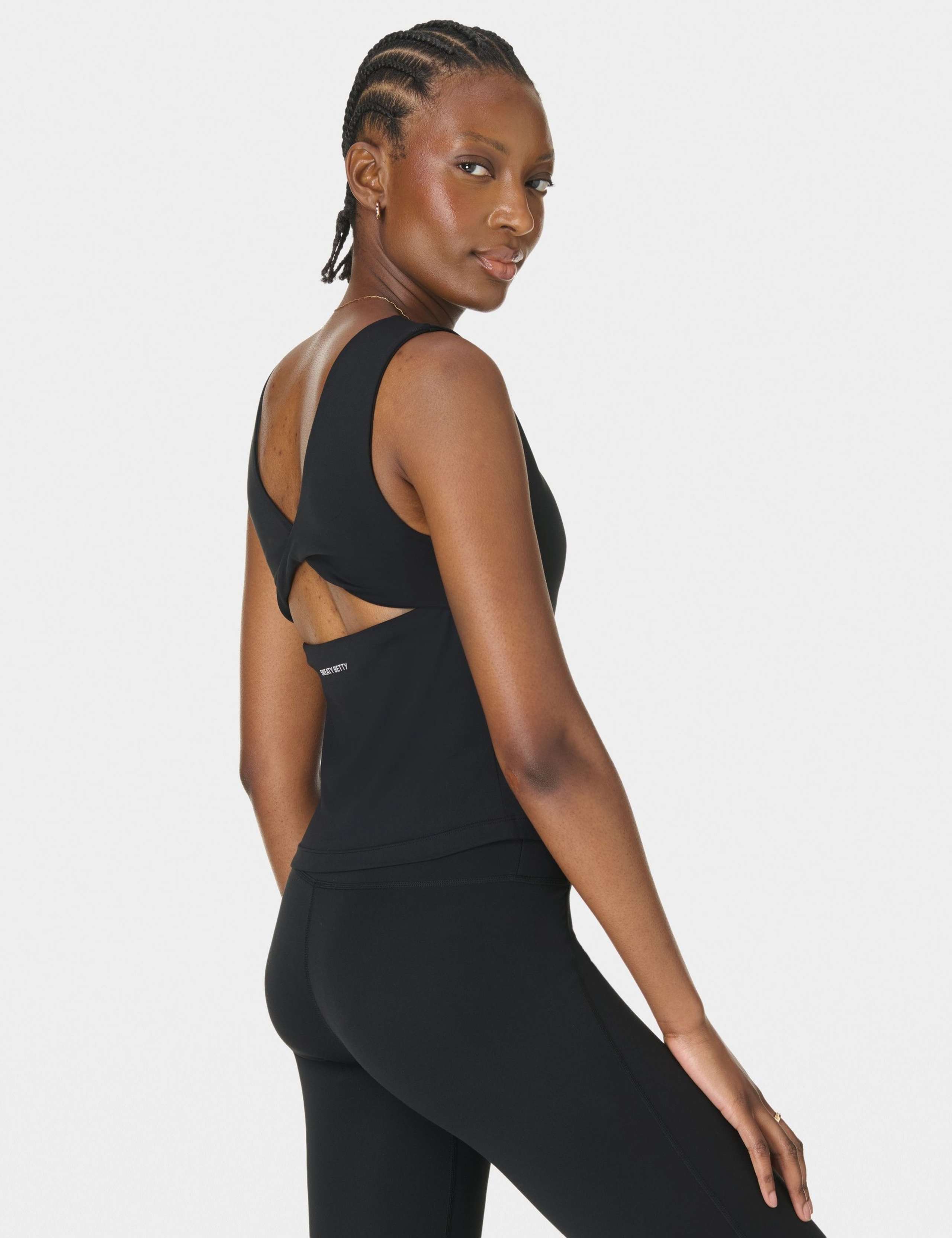 All Day Twist Back Bra Vest Top 5 of 7