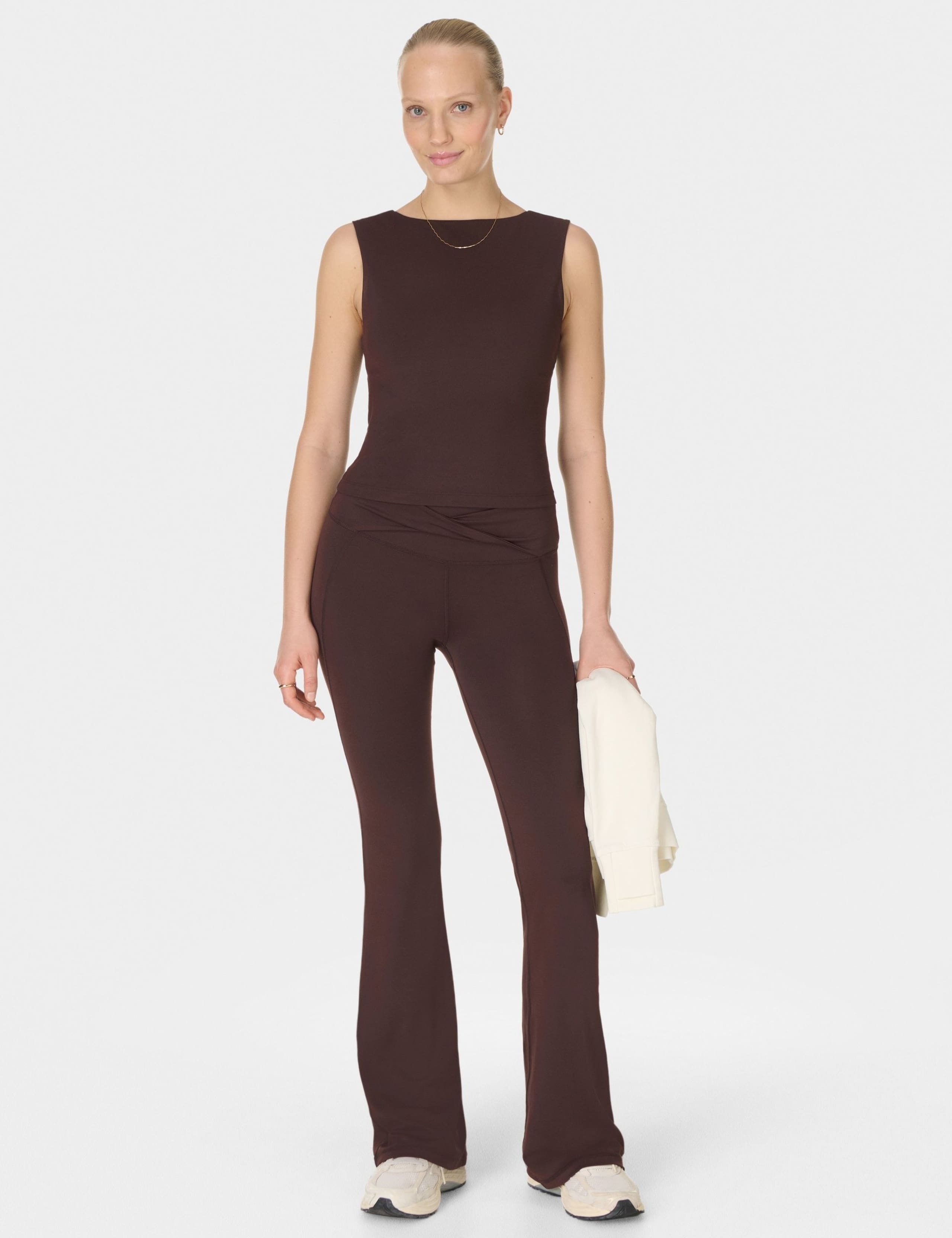 All Day High Waisted Flared Trousers 3 of 7