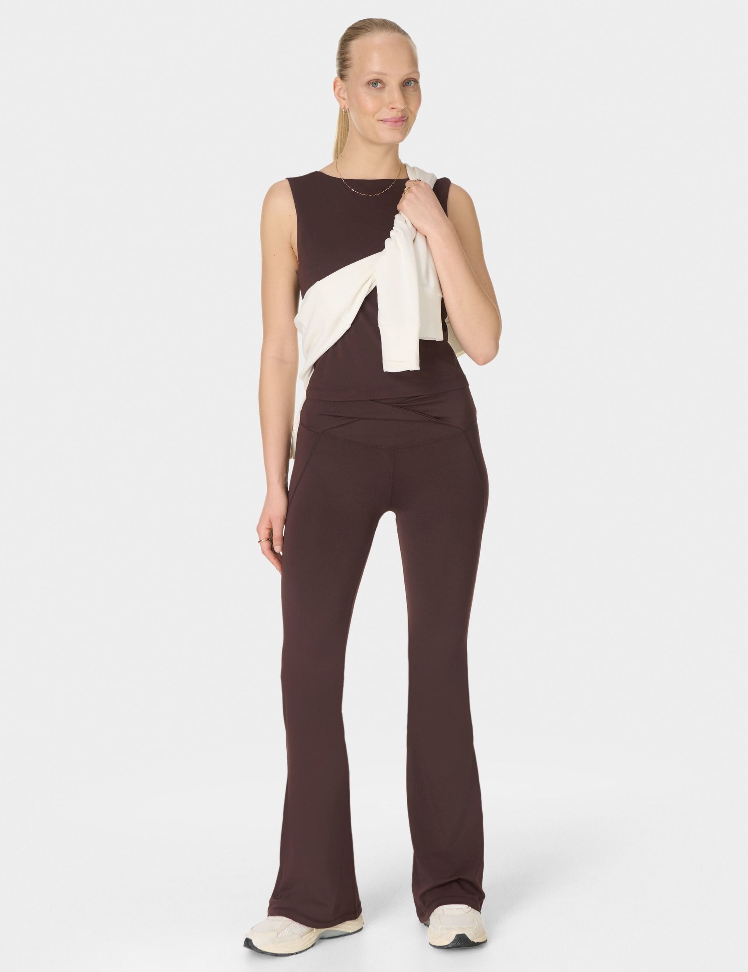 All Day High Waisted Flared Trousers 5 of 7