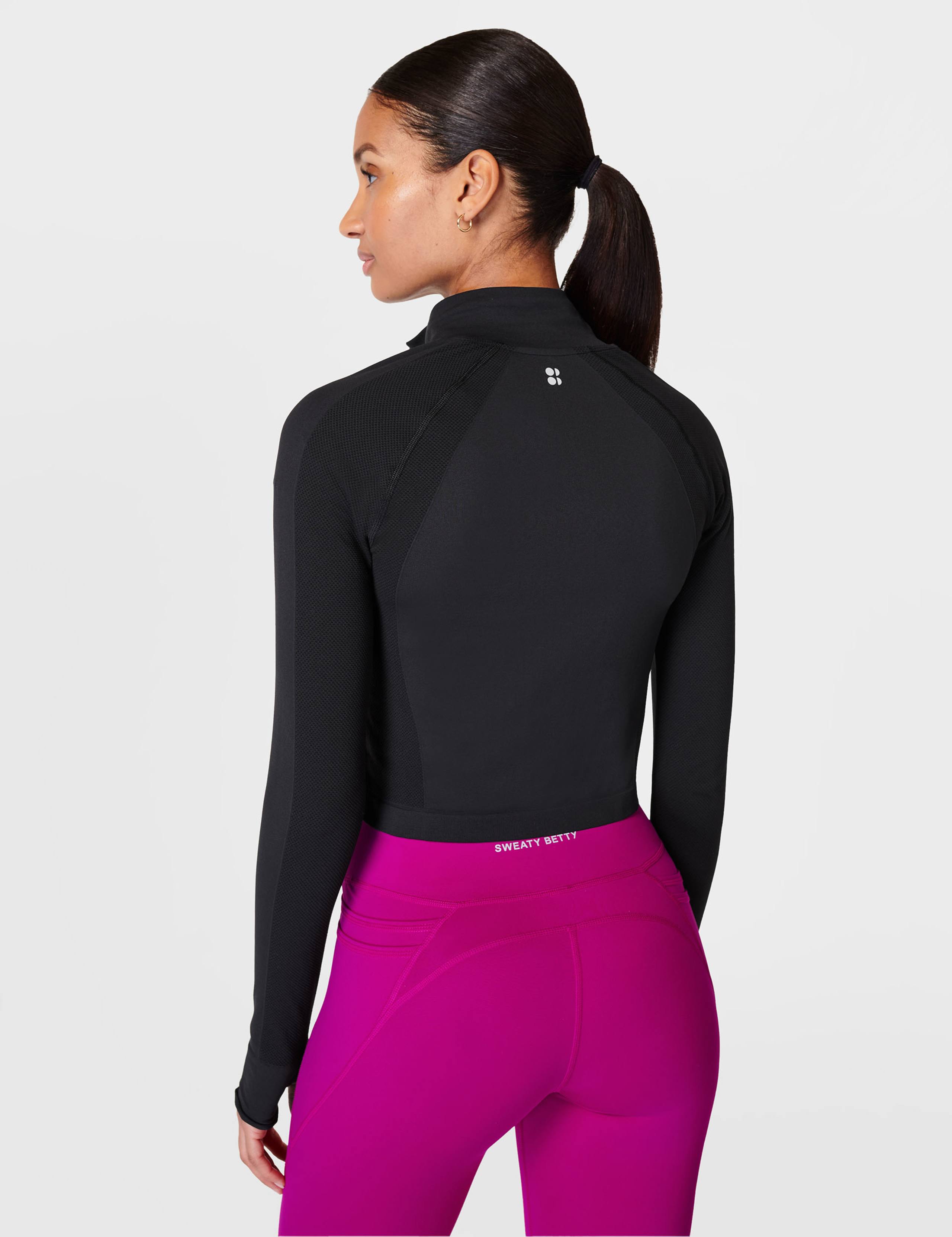 Athlete Seamless Zip Up Cropped Jacket 5 of 7