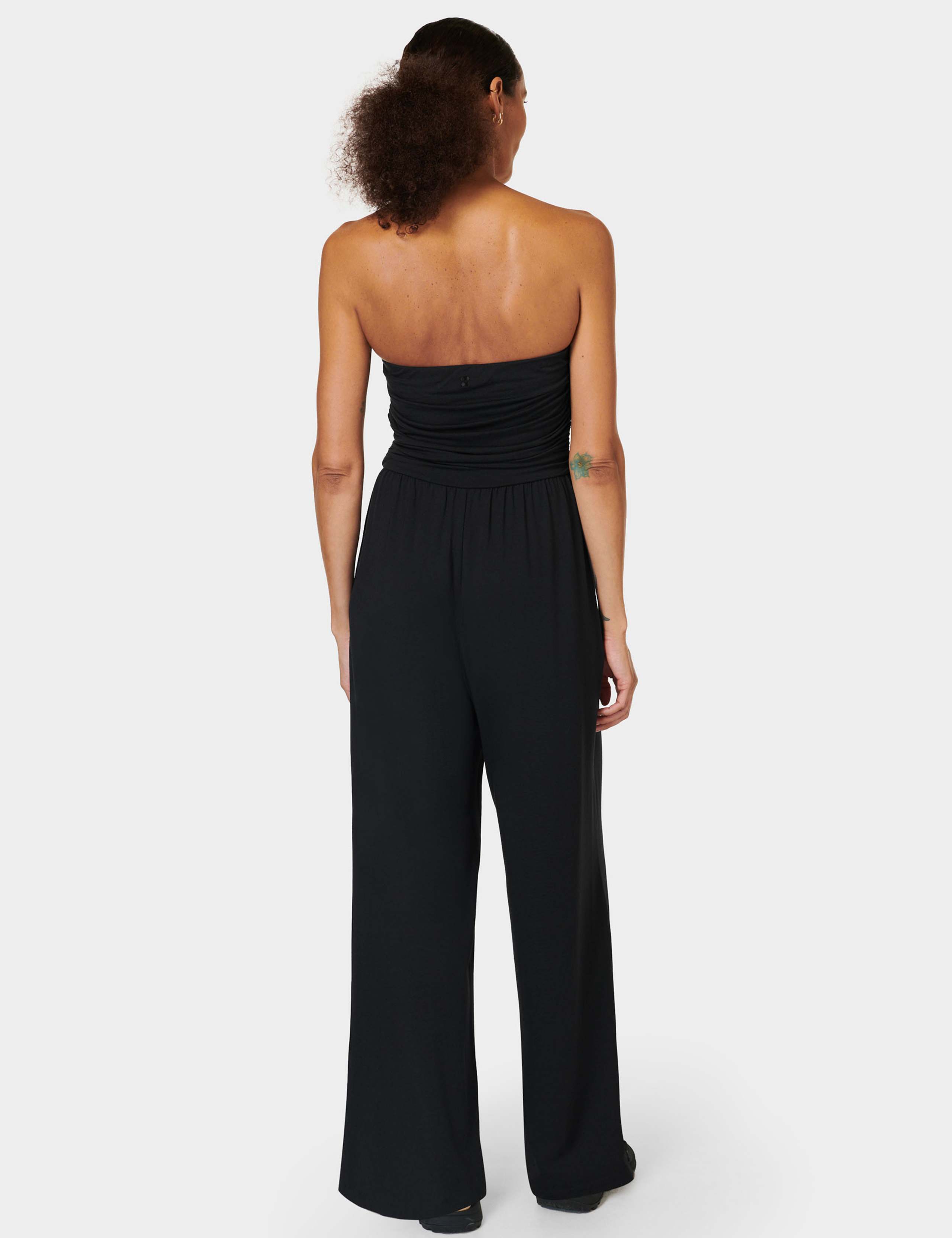 Modal Rich Bandeau Wide Leg Jumpsuit 4 of 7