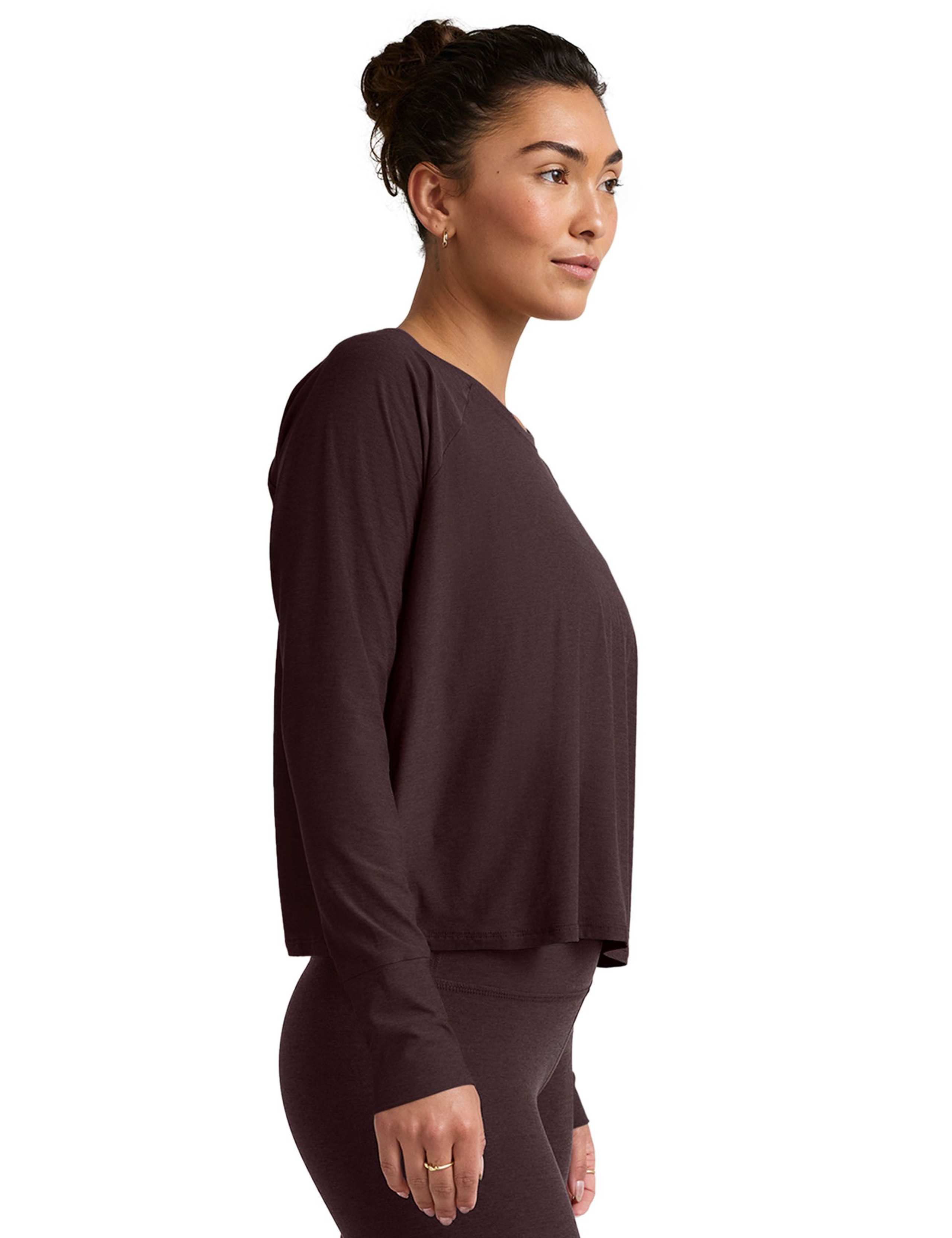 Featherweight Daydreamer Crew Neck Yoga Top 4 of 5