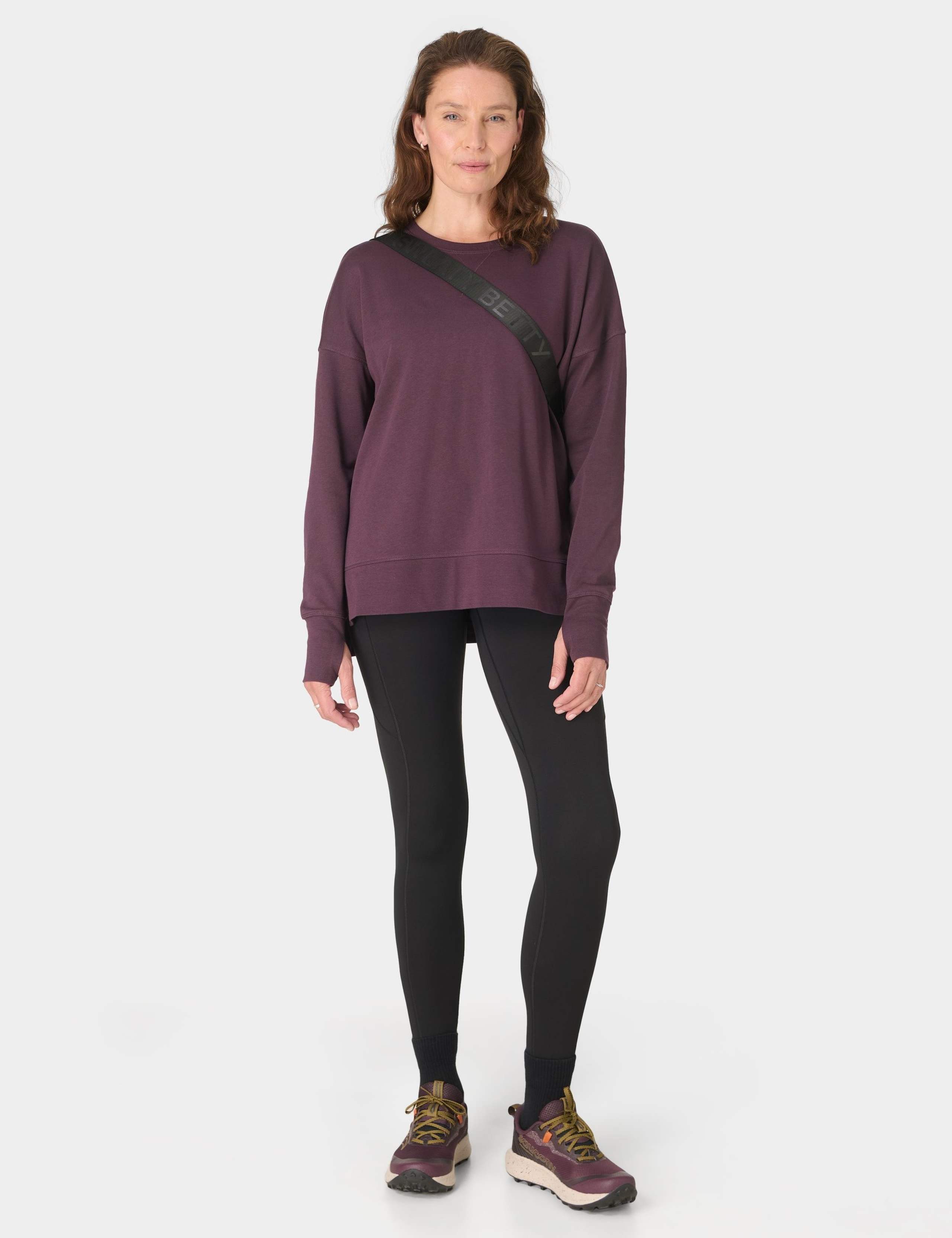 After Class Cotton Blend Longline Sweat-shirt 3 of 8