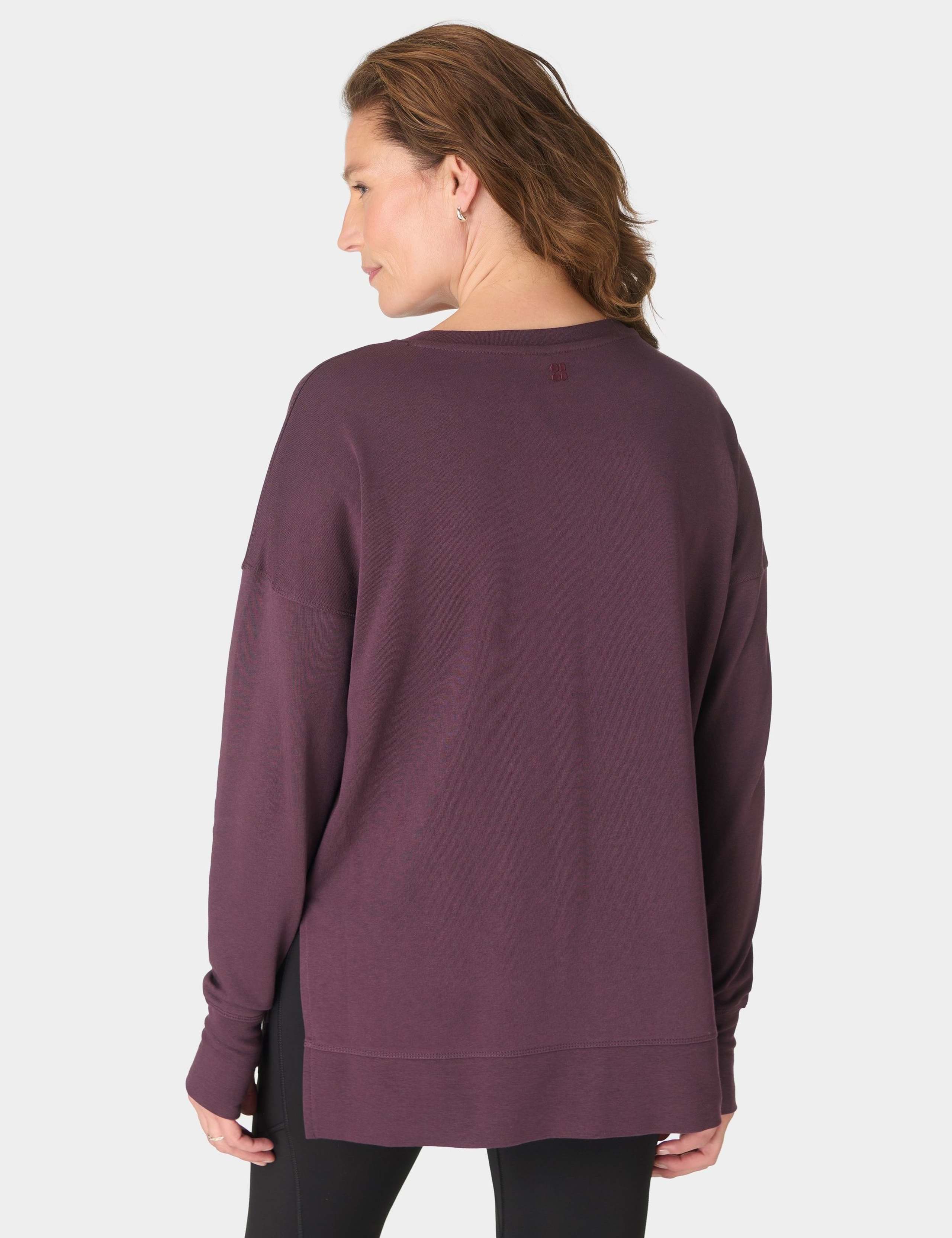 After Class Cotton Blend Longline Sweat-shirt 4 of 8