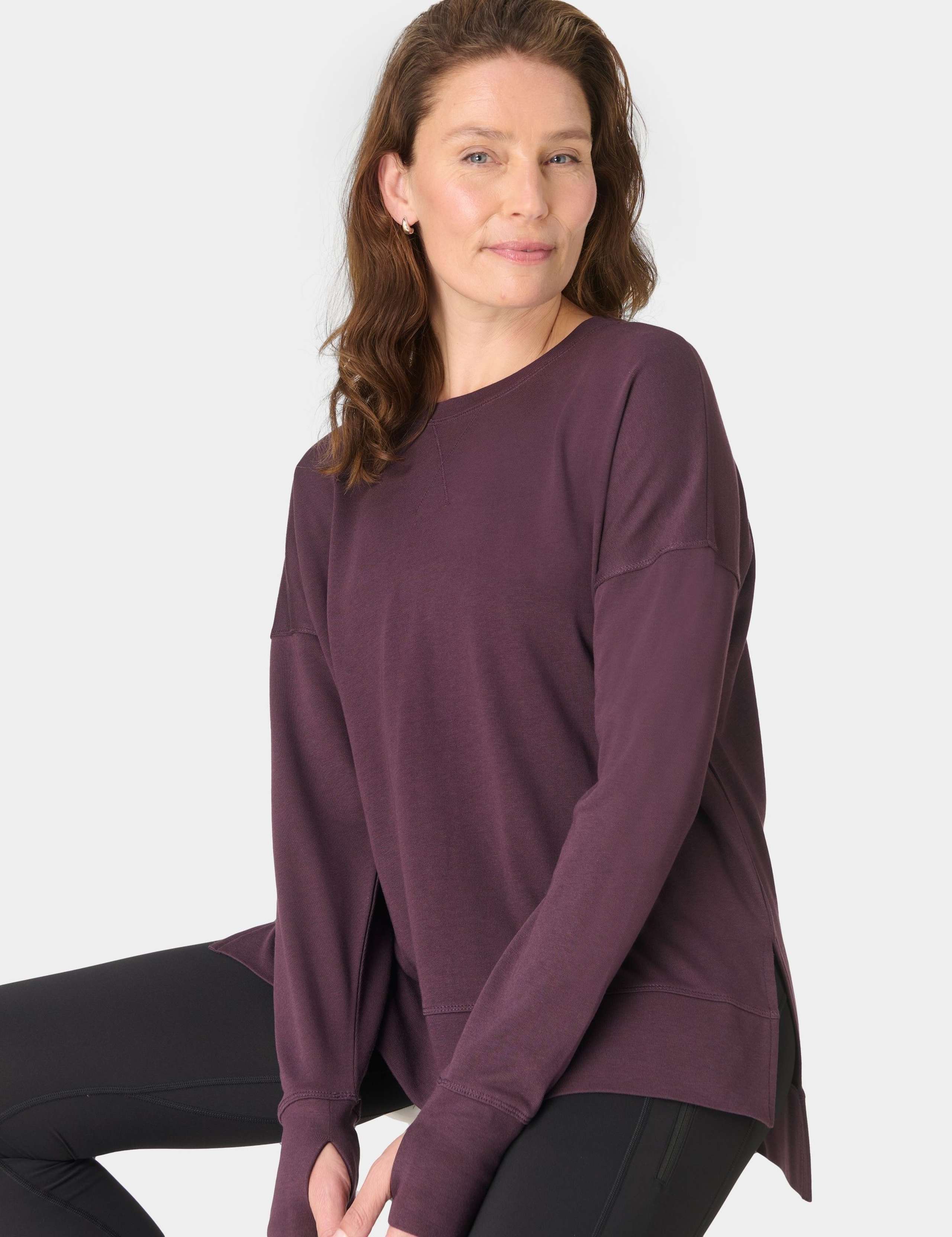 After Class Cotton Blend Longline Sweat-shirt 5 of 8