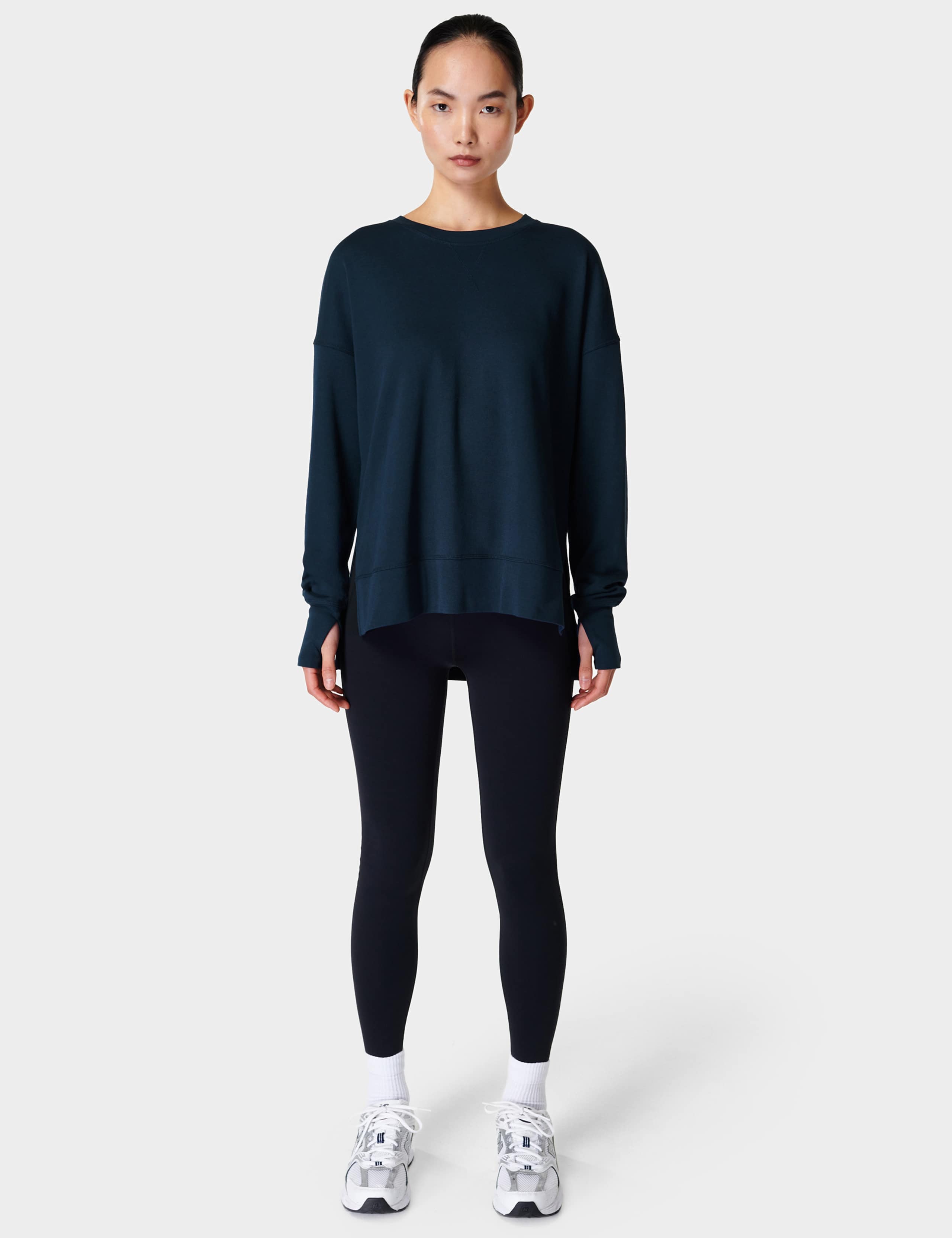 After Class Cotton Blend Longline Sweatshirt 1 of 3