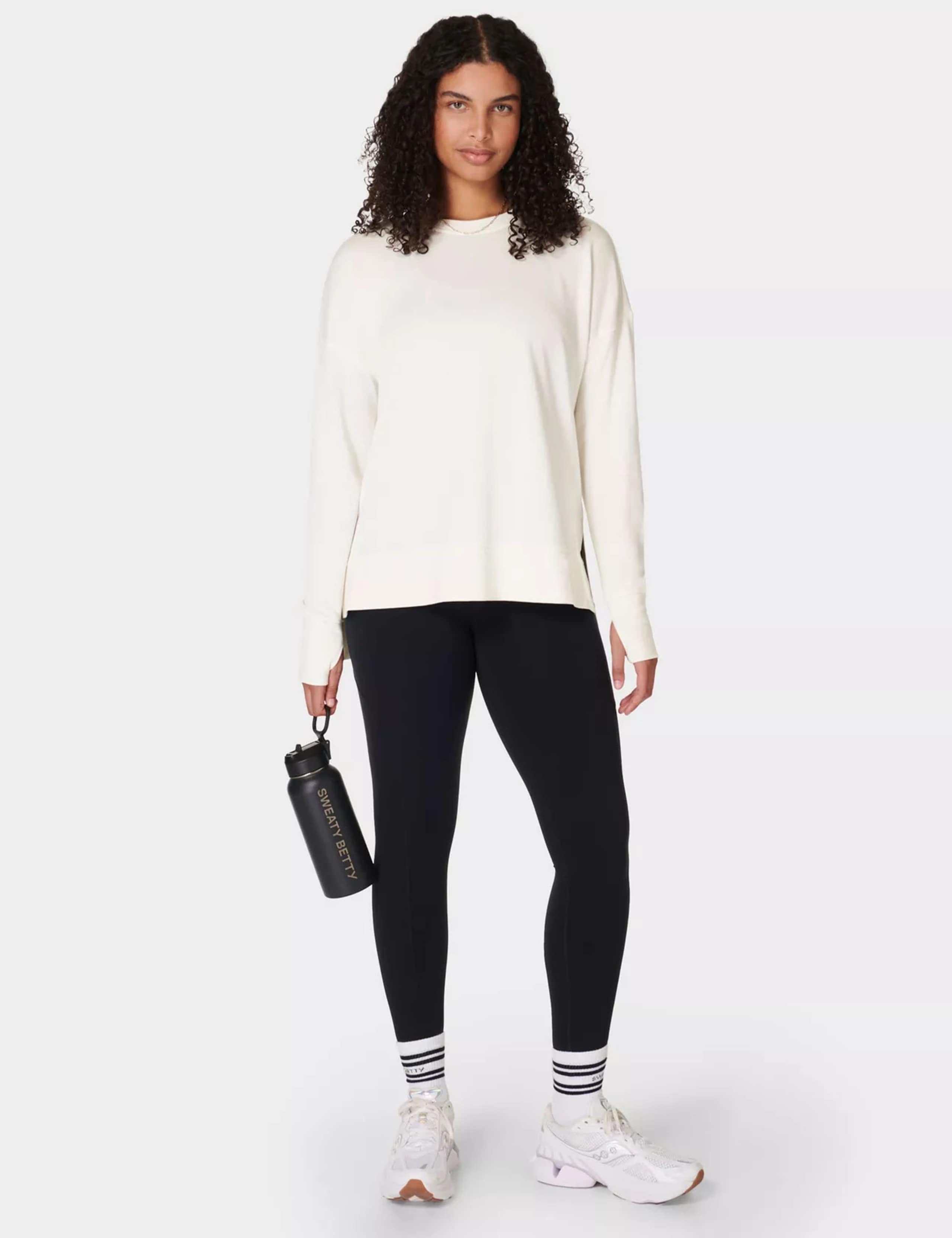 After Class Cotton Blend Longline Sweat-shirt 3 of 5