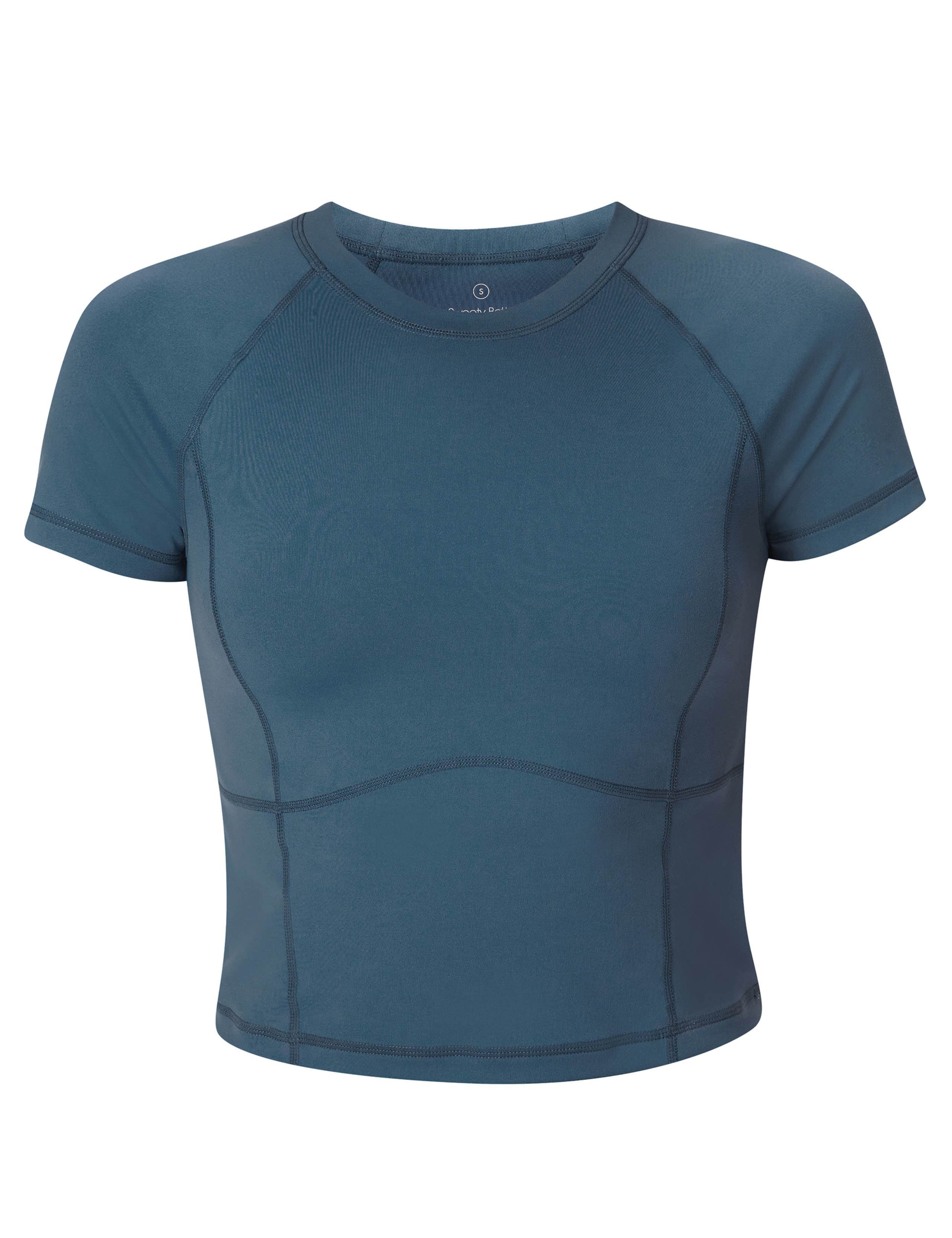 All Day Active Crew Neck Crop T-Shirt 2 of 7