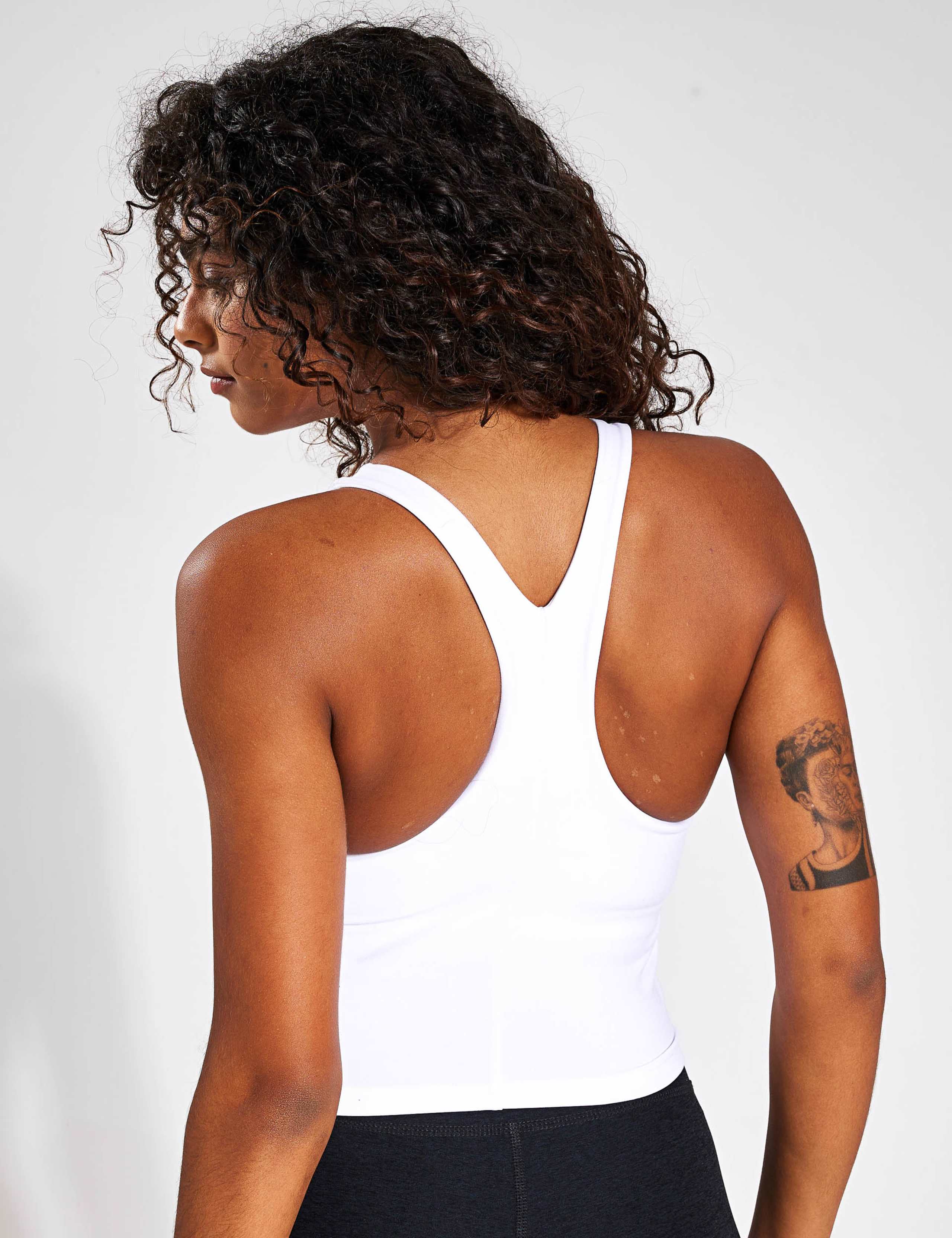 Spacedye Refocus Scoop Neck Crop Vest Top 3 of 4