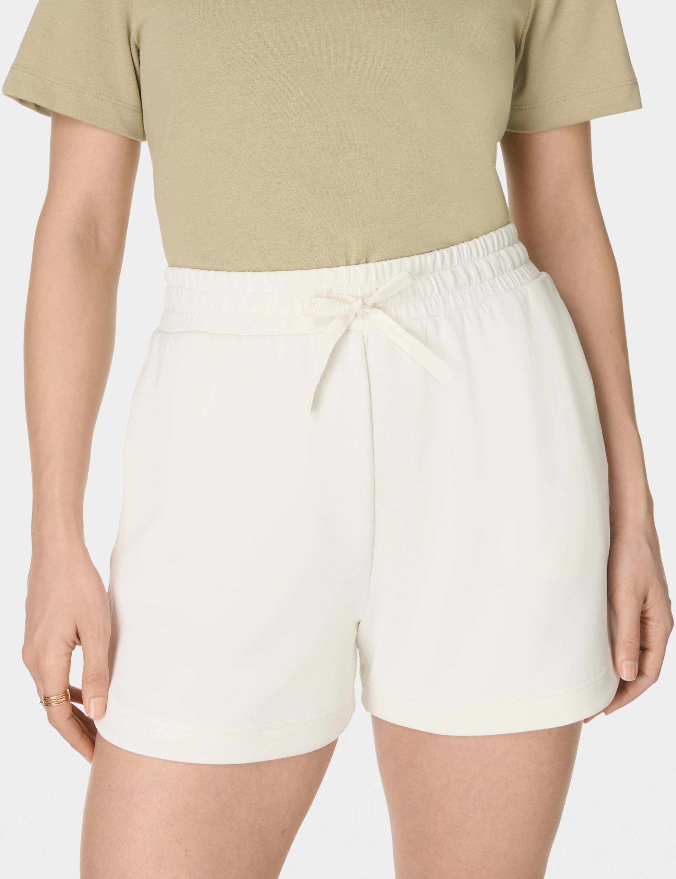 Sand Wash Modal Blend High Waisted Shorts 1 of 7