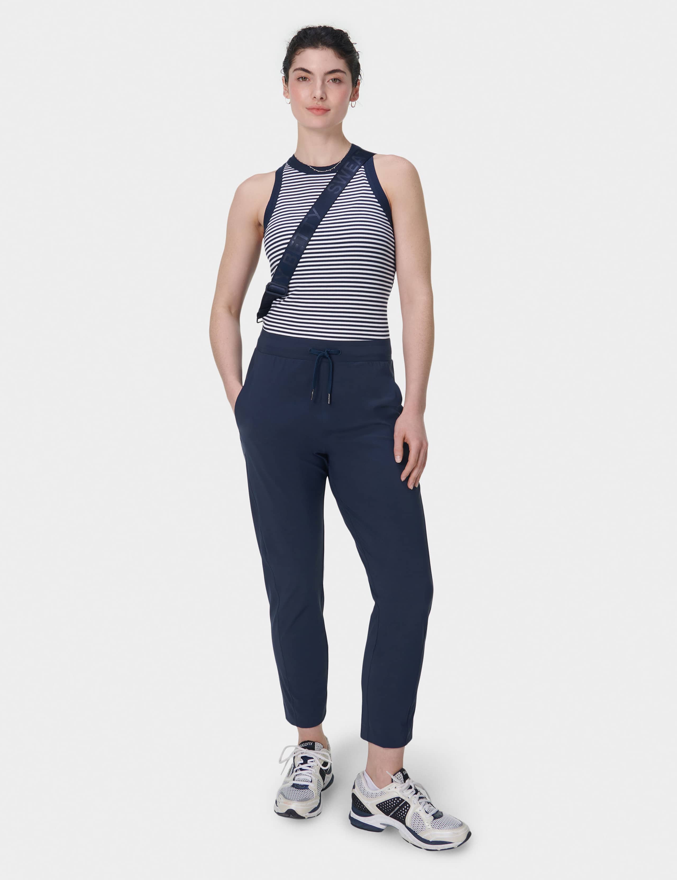 Harper Modal Rich Striped Racer Back T-Shirt 3 of 7