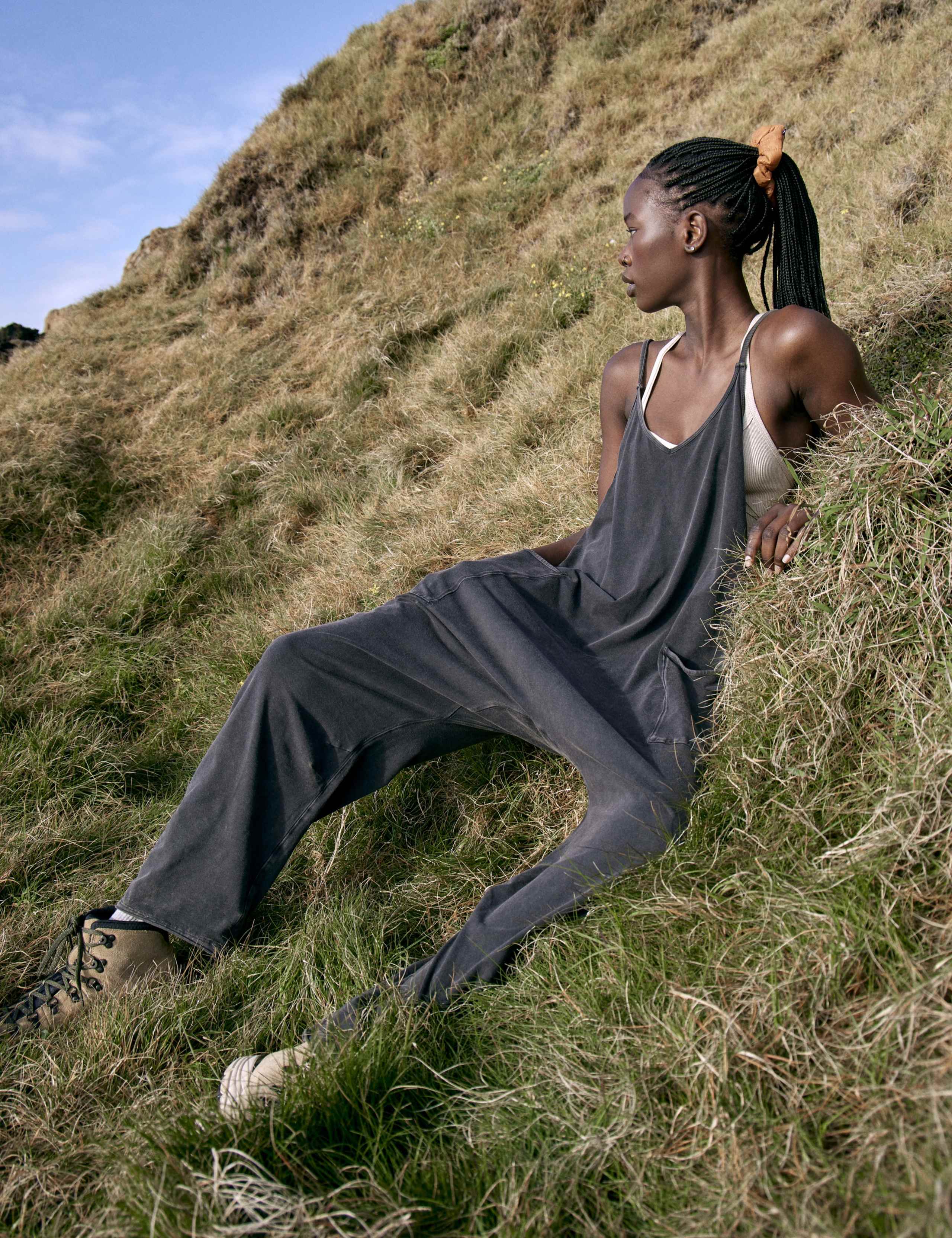 Hot Shot Cotton Rich Relaxed Dungarees 6 of 8