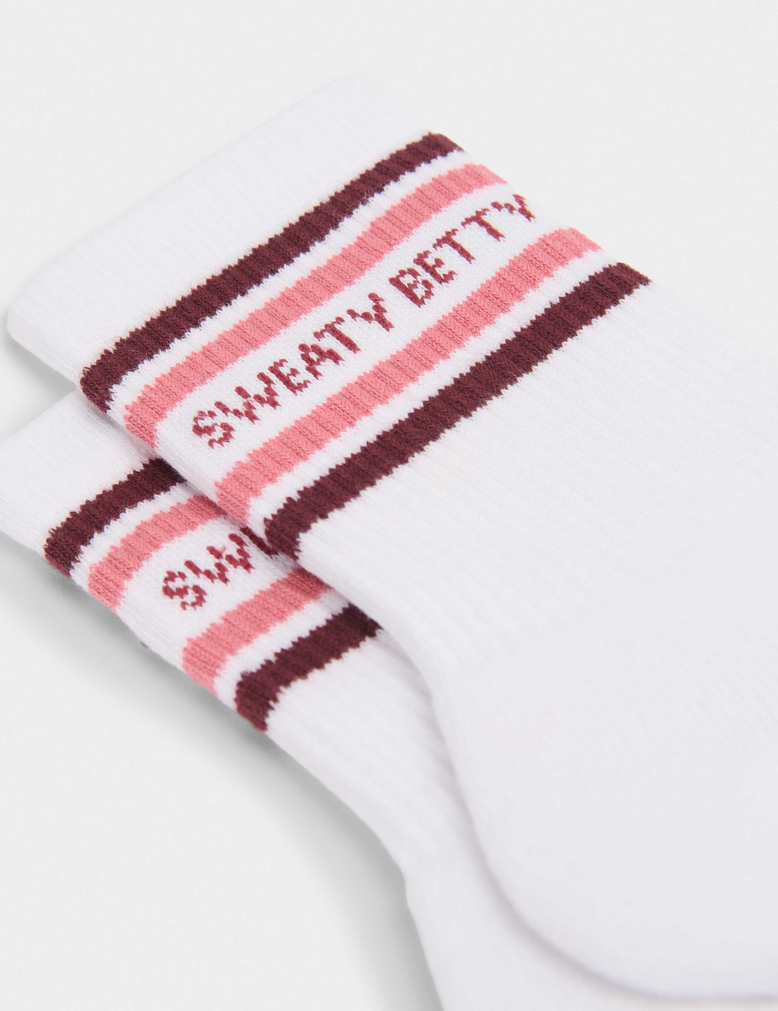 Varsity Slogan Cotton Rich Ribbed Socks 3 of 4