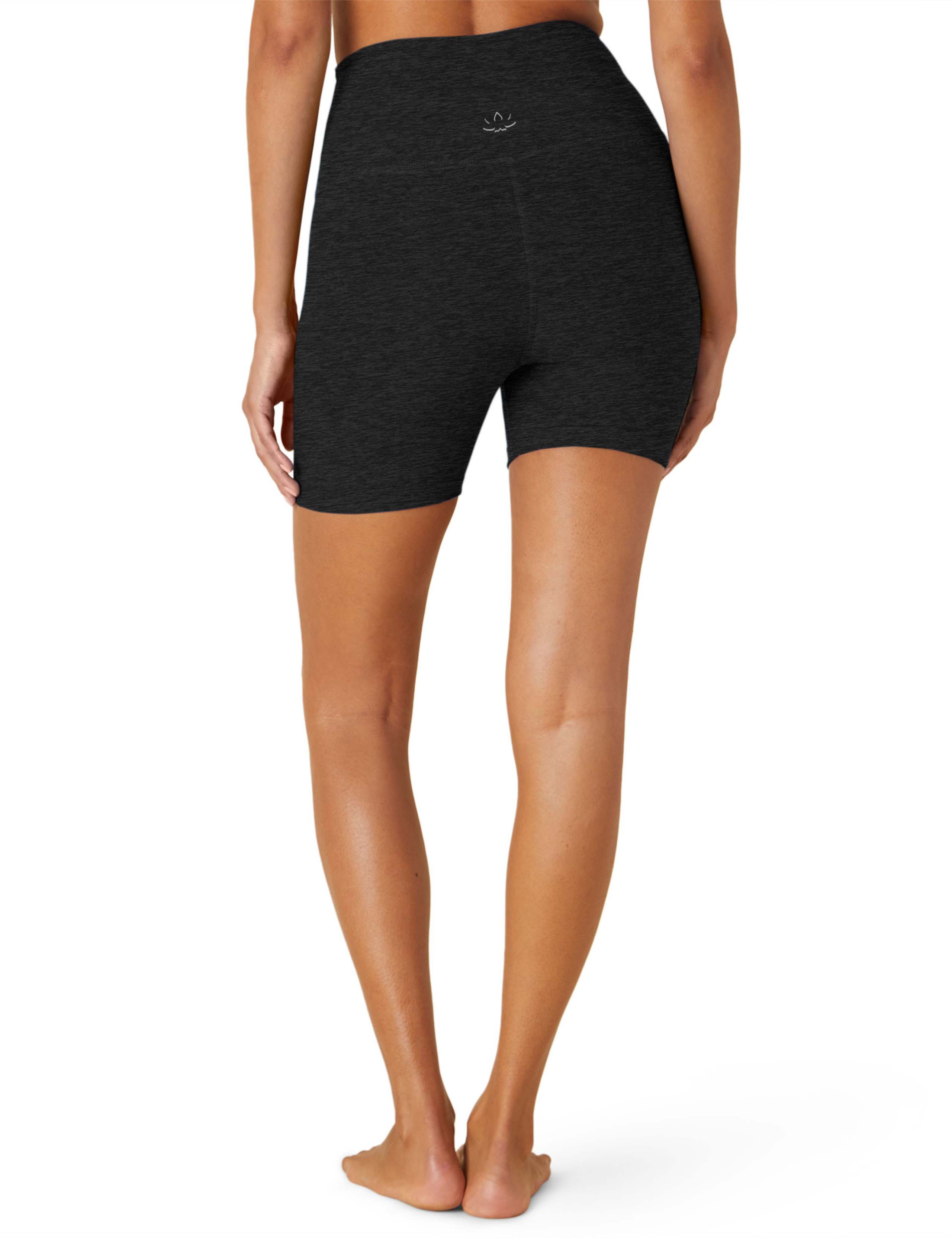 Spacedye Keep Pace High Waisted Biker Gym Shorts 3 of 3
