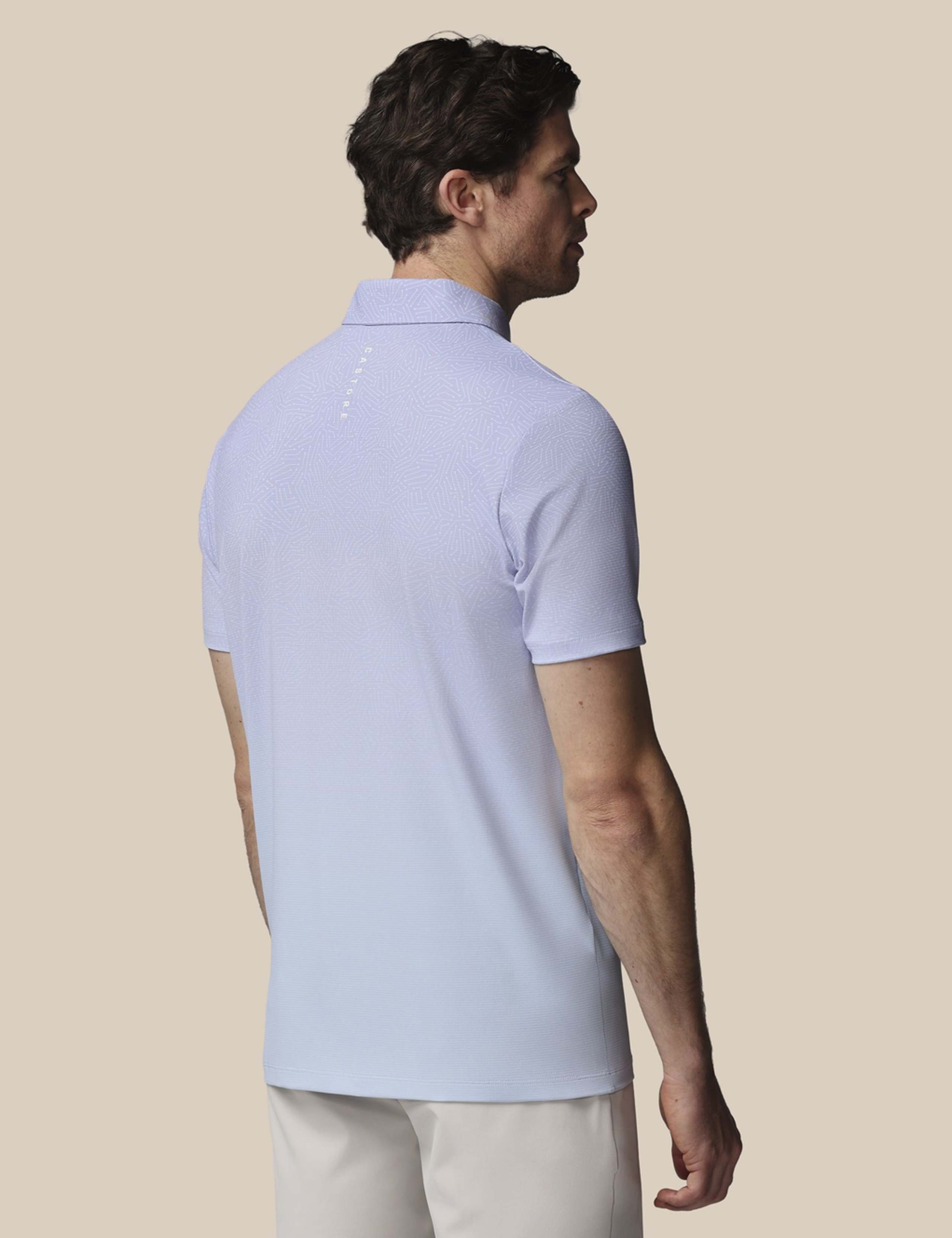 Golf Map Print Technical Polo Shirt 3 of 6