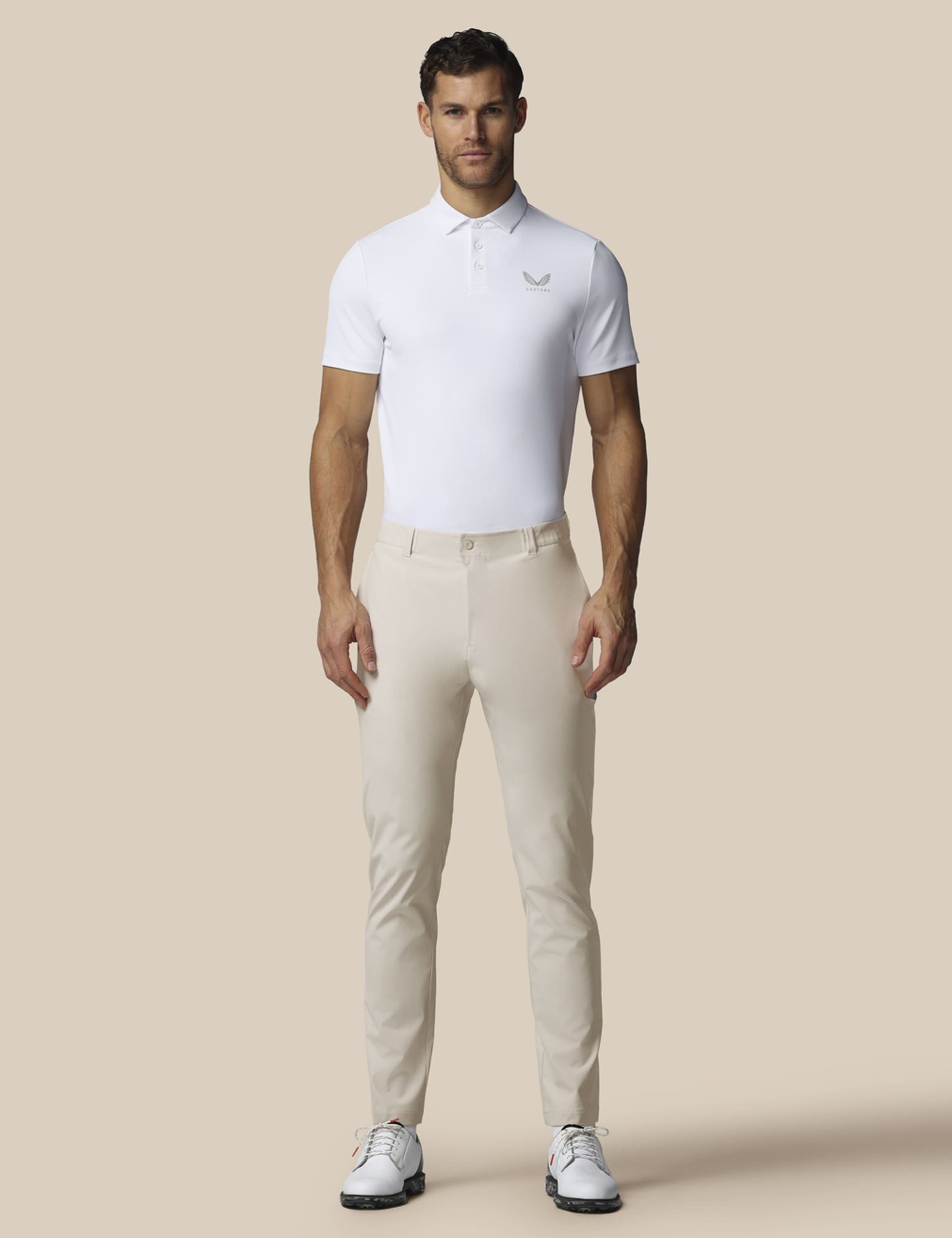 Slim Fit Lightweight Golf Trousers 2 of 6