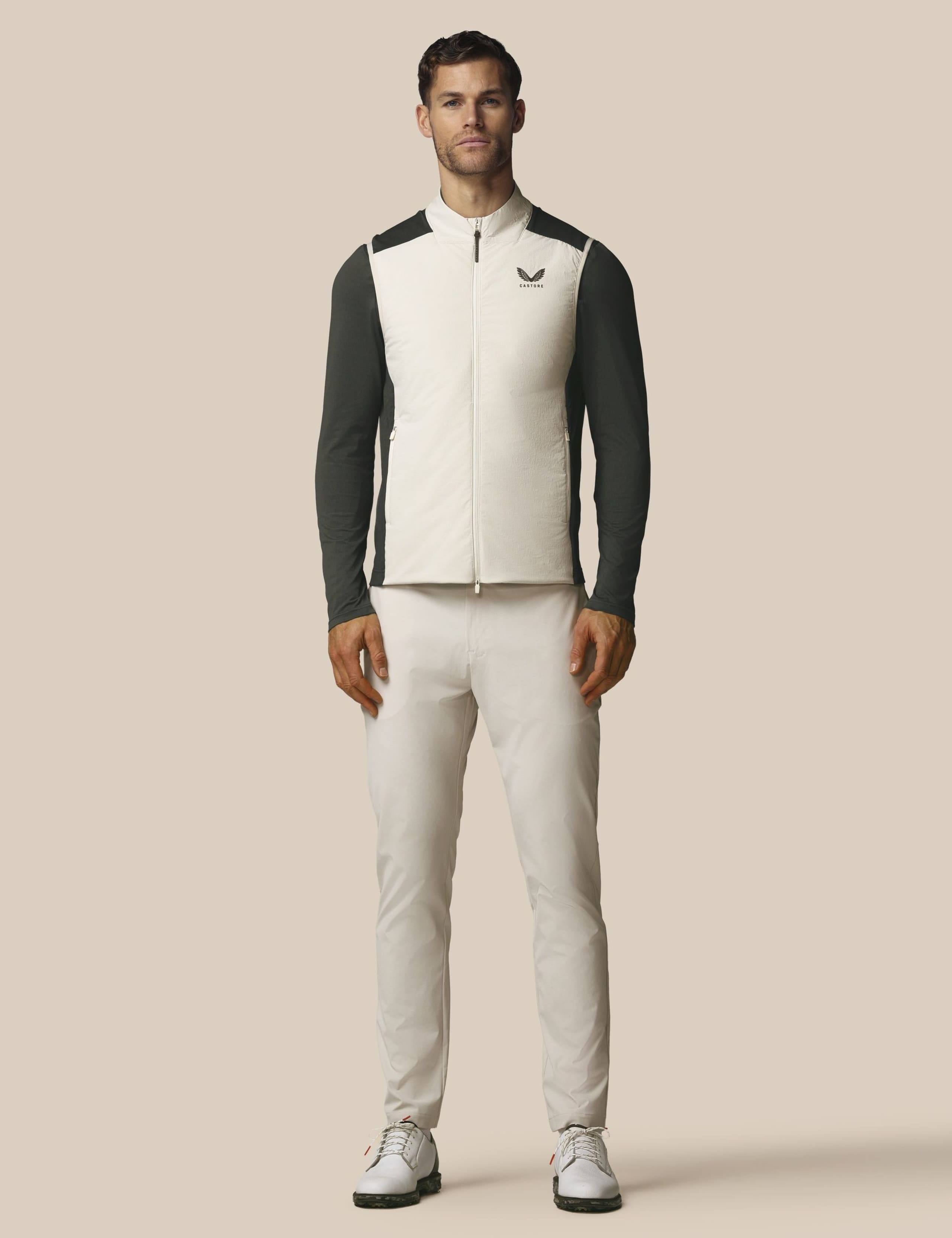 Technical Lightweight Zip Up Golf Gilet 2 of 6