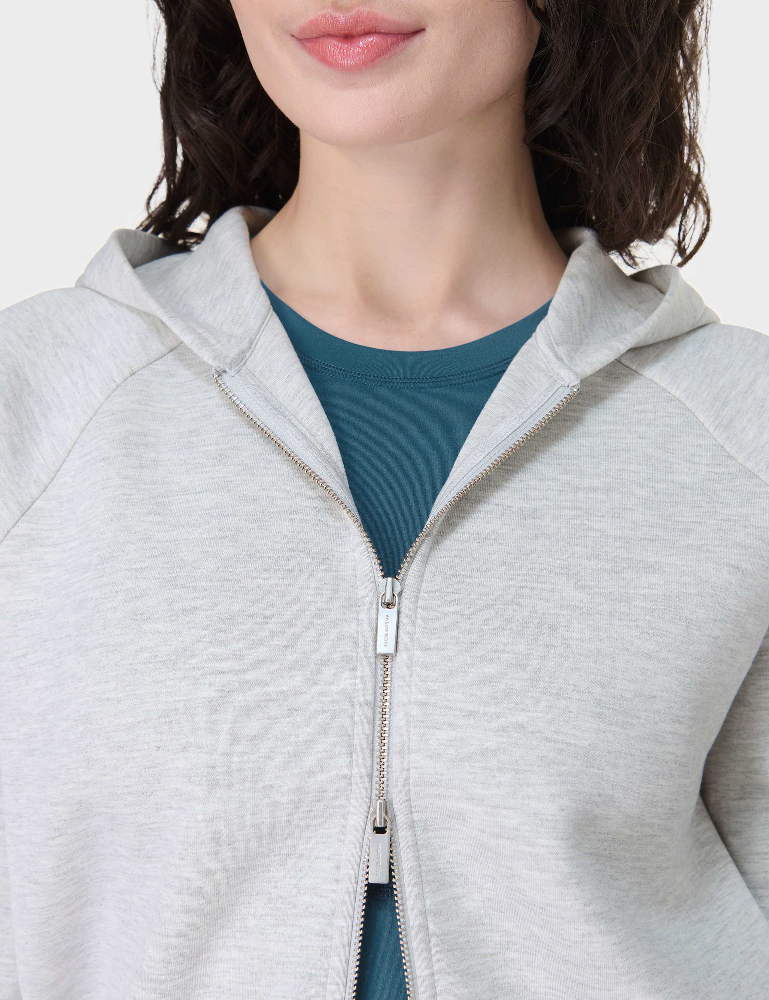Wind Down Zip Up Oversized Hoodie 6 of 7