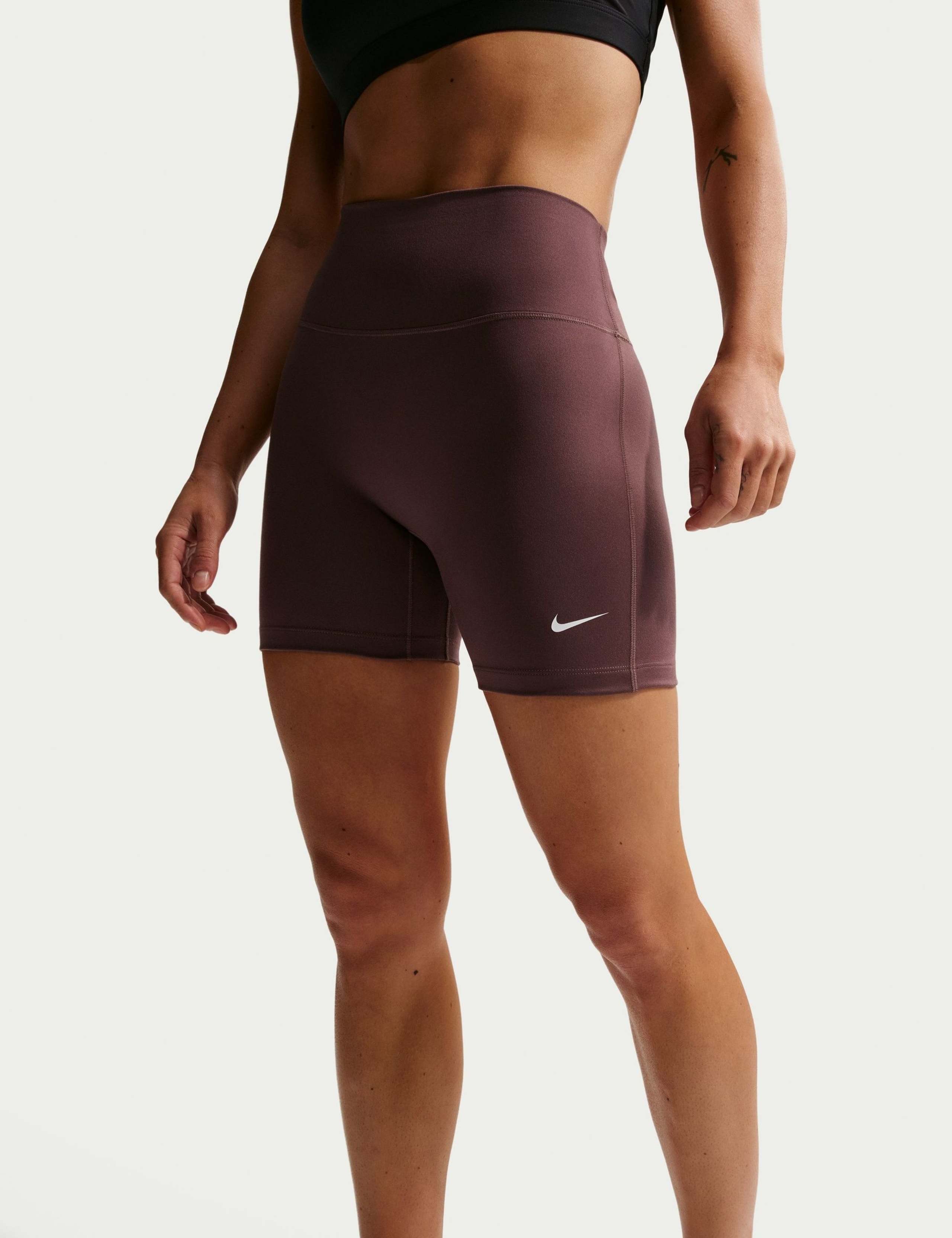 High Waisted Biker Shorts 1 of 6