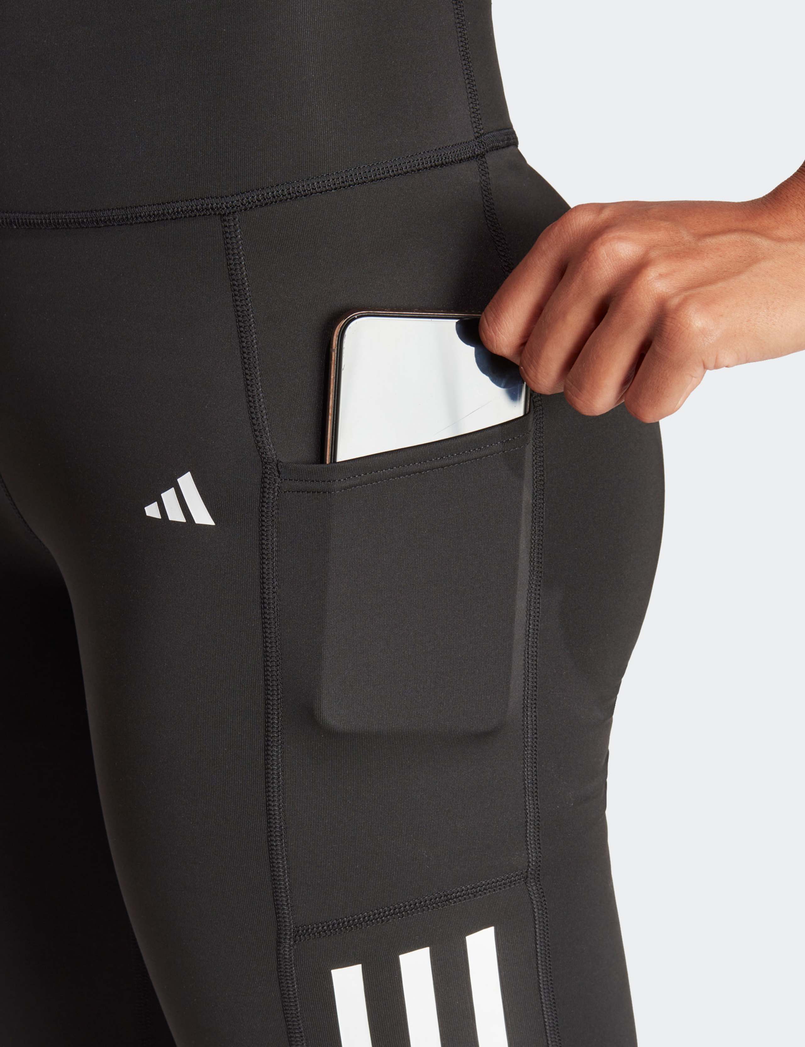 Optime 3-Stripes High Waisted Leggings 3 of 5