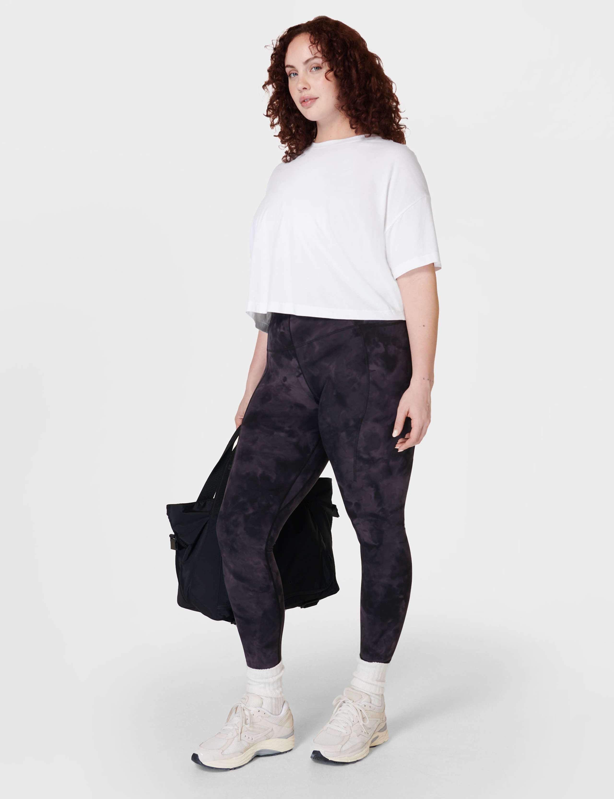Essential Cotton Rich Crew Neck Crop T-Shirt 4 of 7