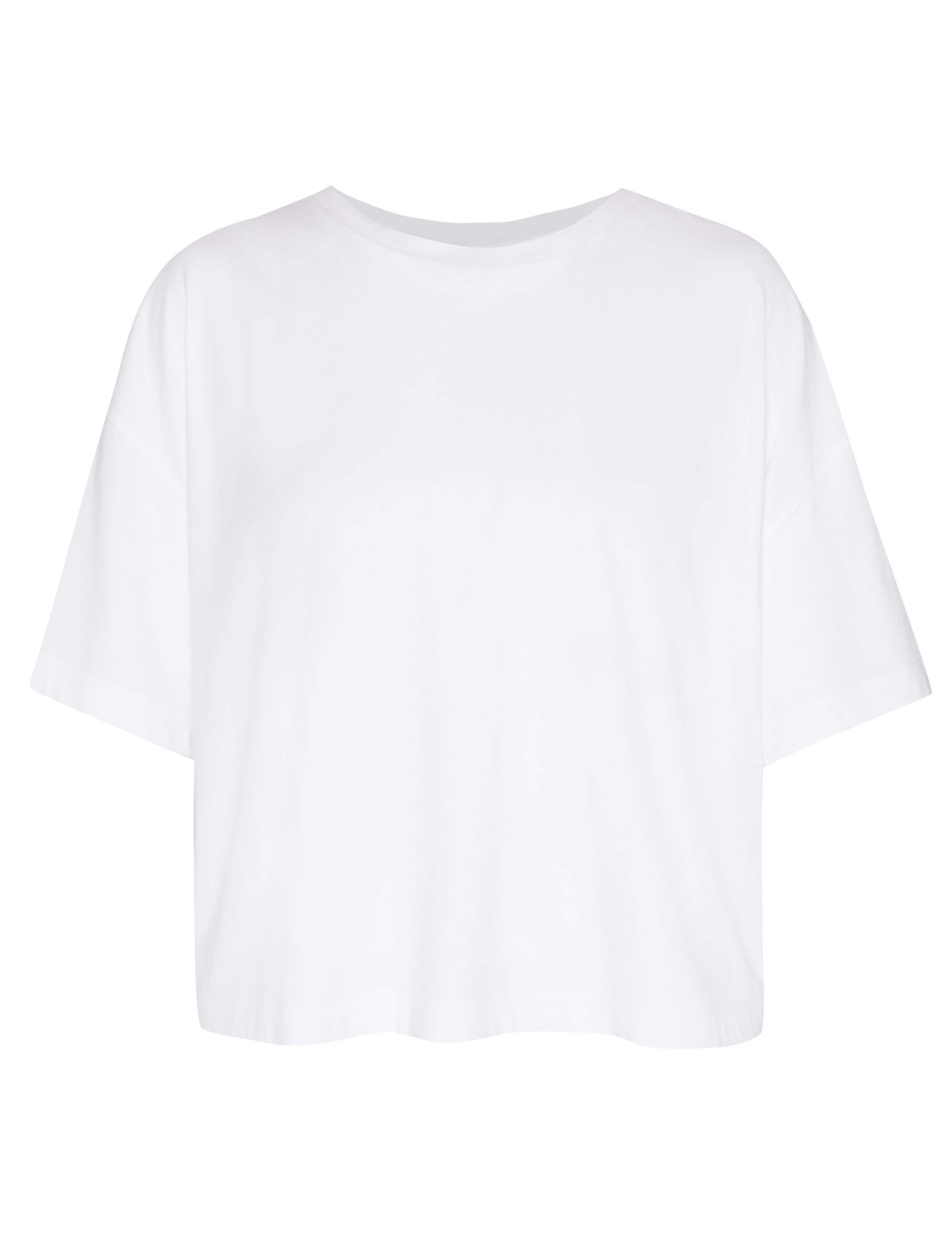 Essential Cotton Rich Crew Neck Crop T-Shirt 2 of 7