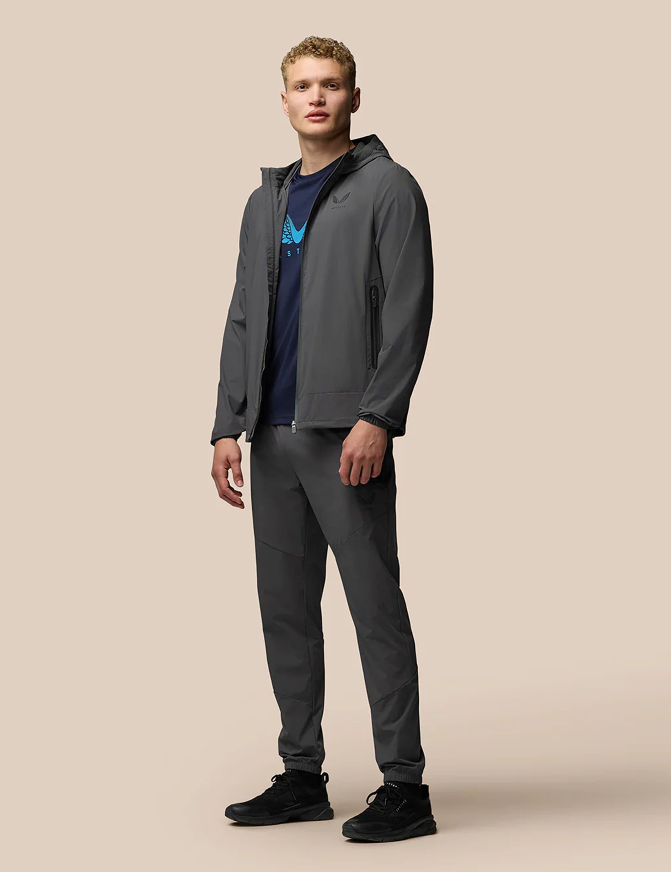 Hooded Woven Sports Jacket 3 of 5