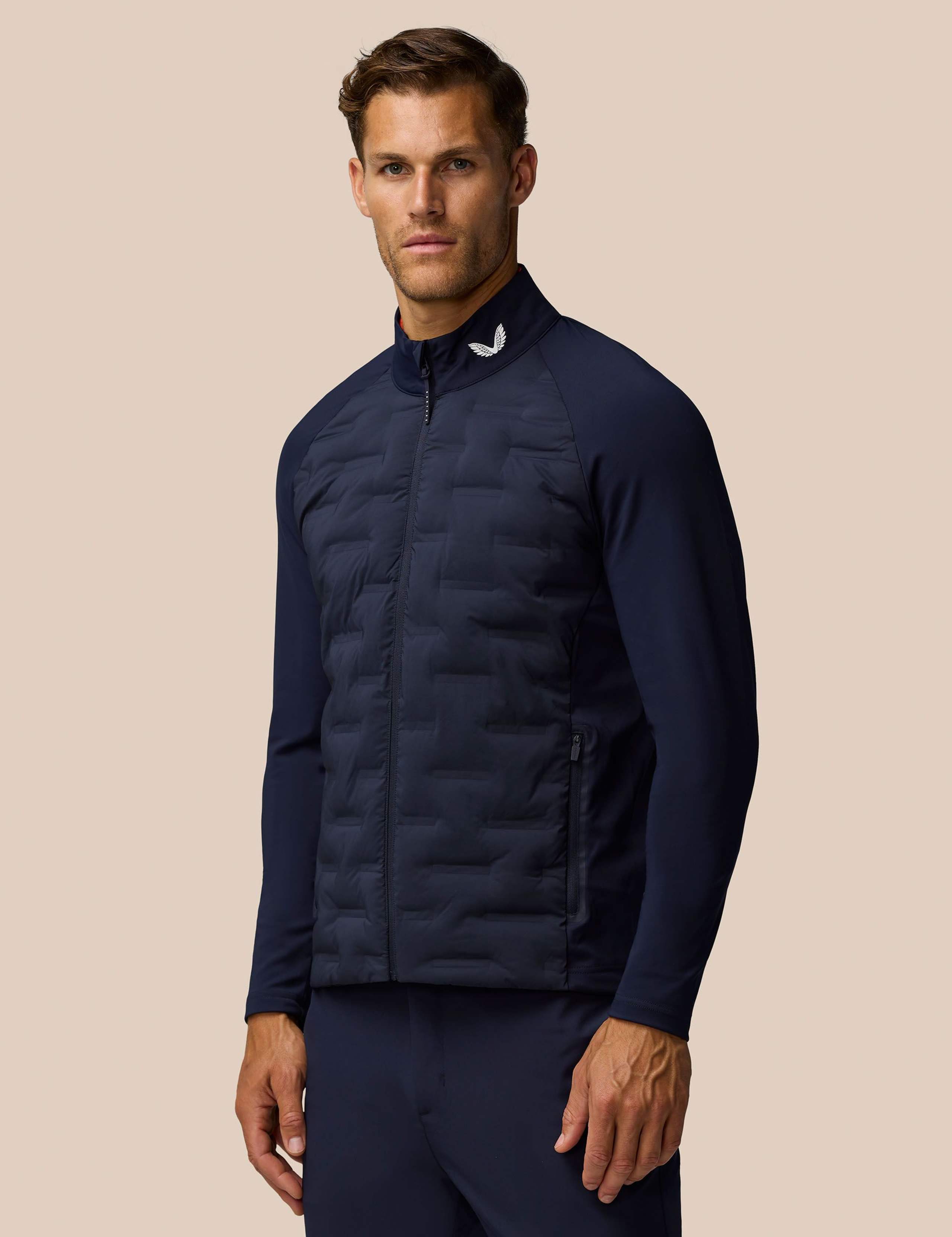 Pinnacle Hybrid Zip Up Sports Jacket 2 of 9