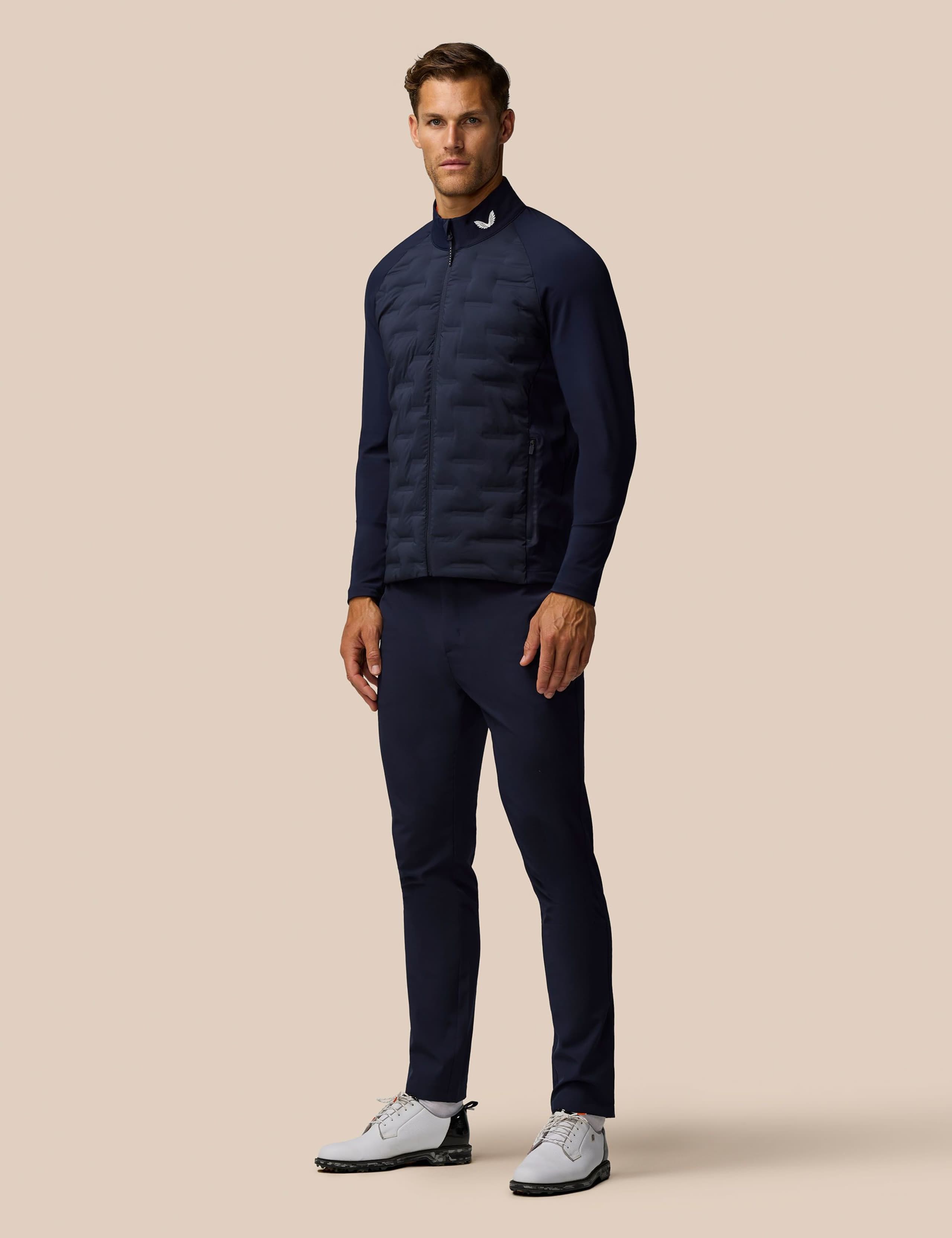 Pinnacle Hybrid Zip Up Sports Jacket 4 of 9