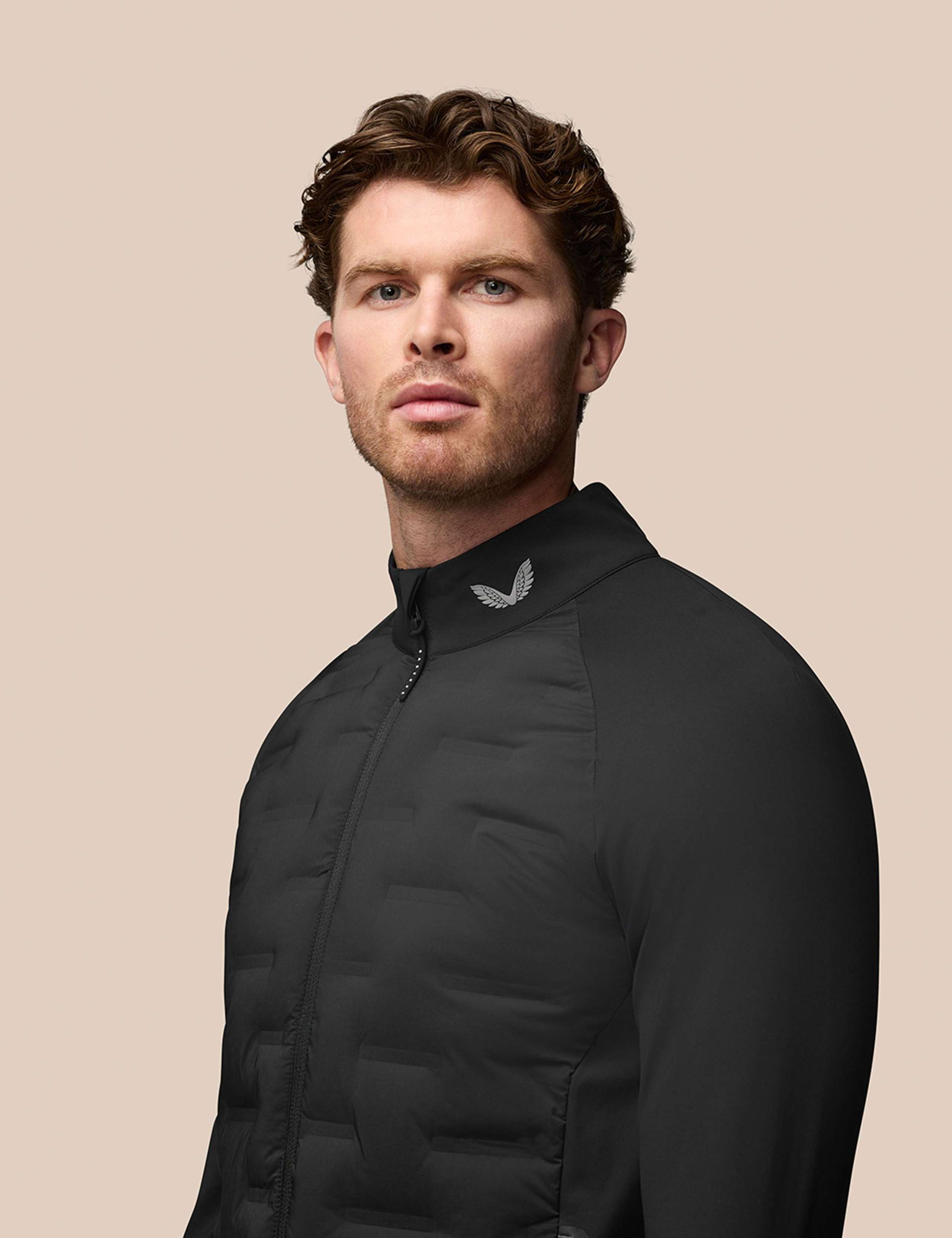 Pinnacle Hybrid Zip Up Sports Jacket 3 of 5