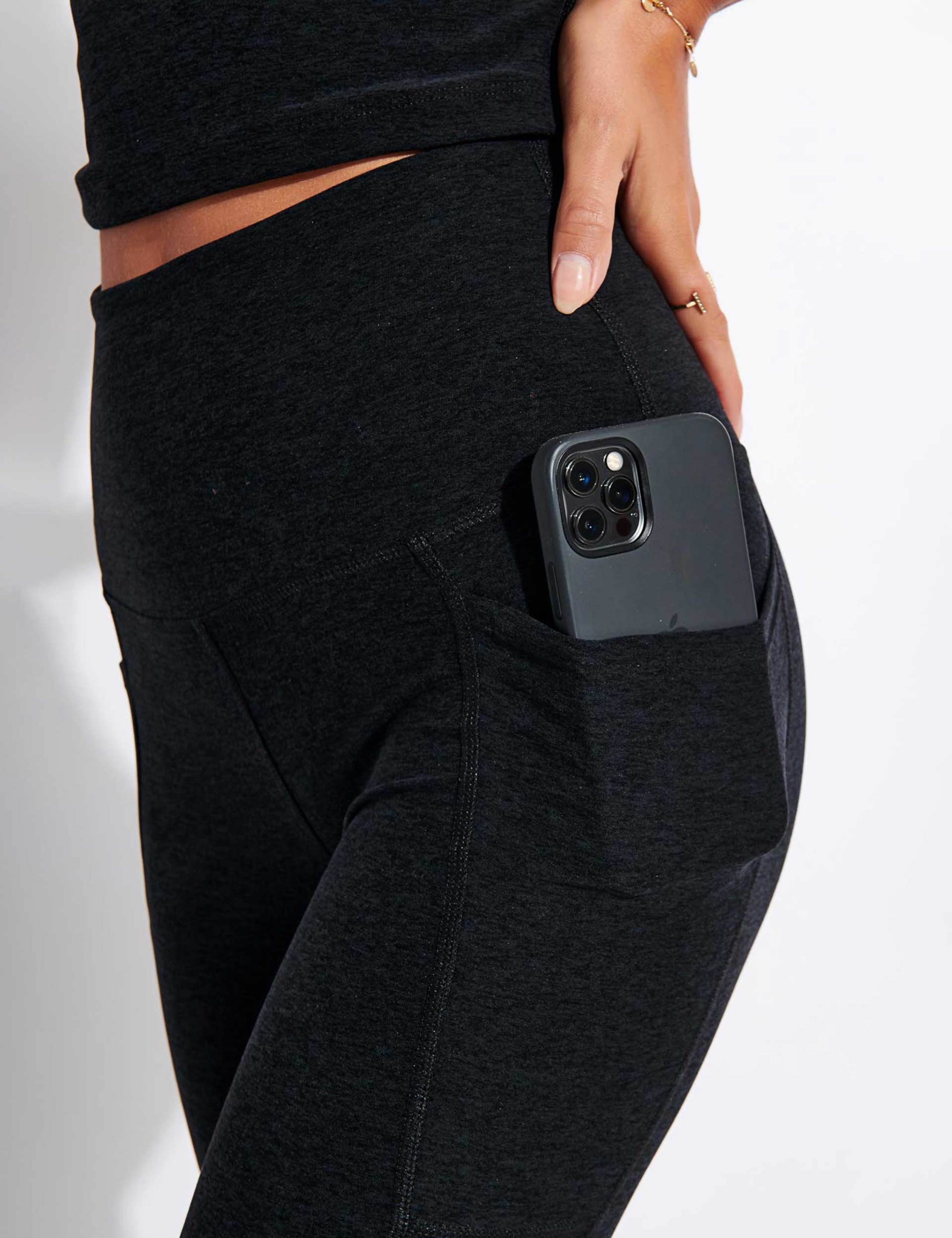 Spacedye High Waisted Midi Yoga Leggings 4 of 4