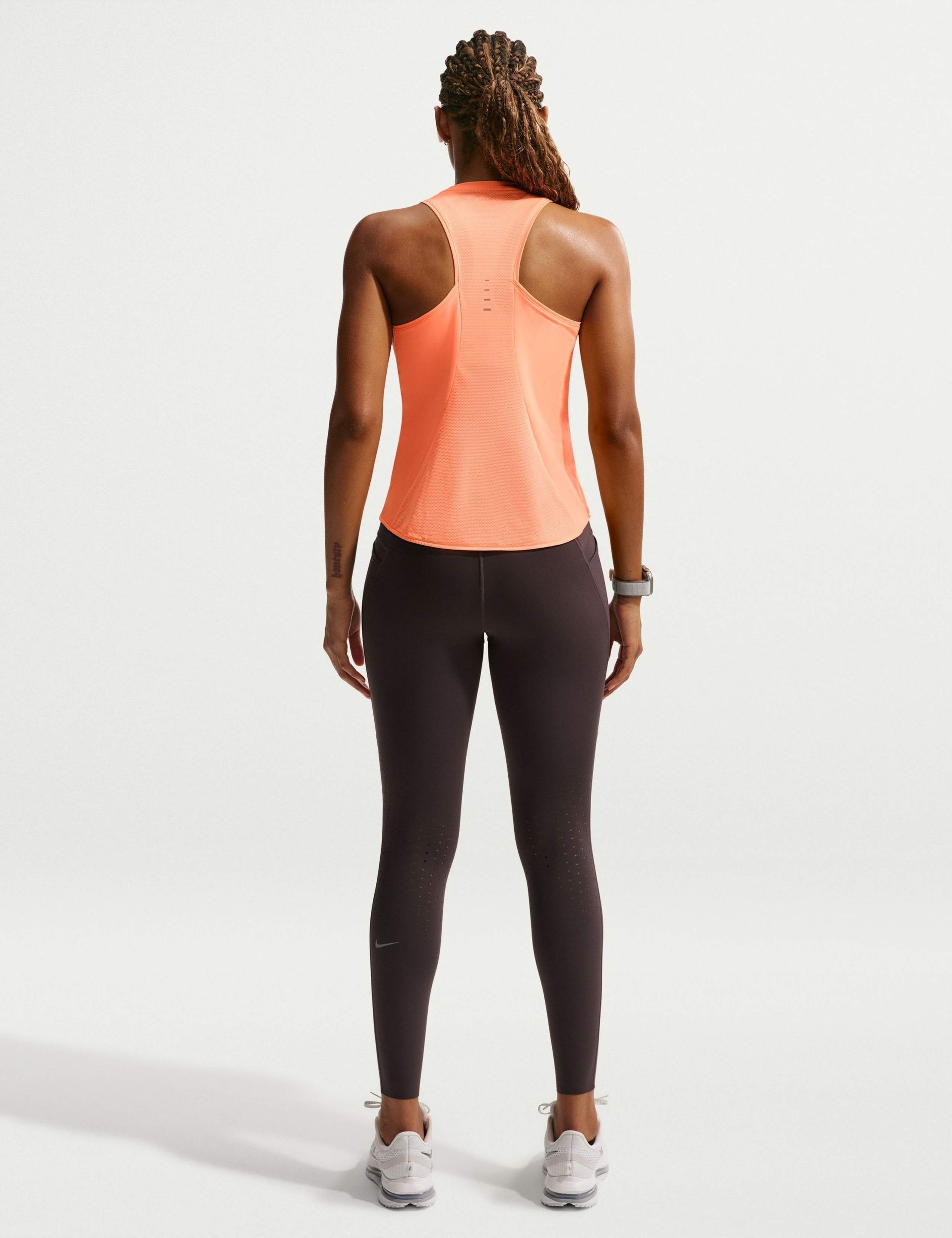 Swift Dri-FIT Racer Back Mesh Panel Tank Top 2 of 6