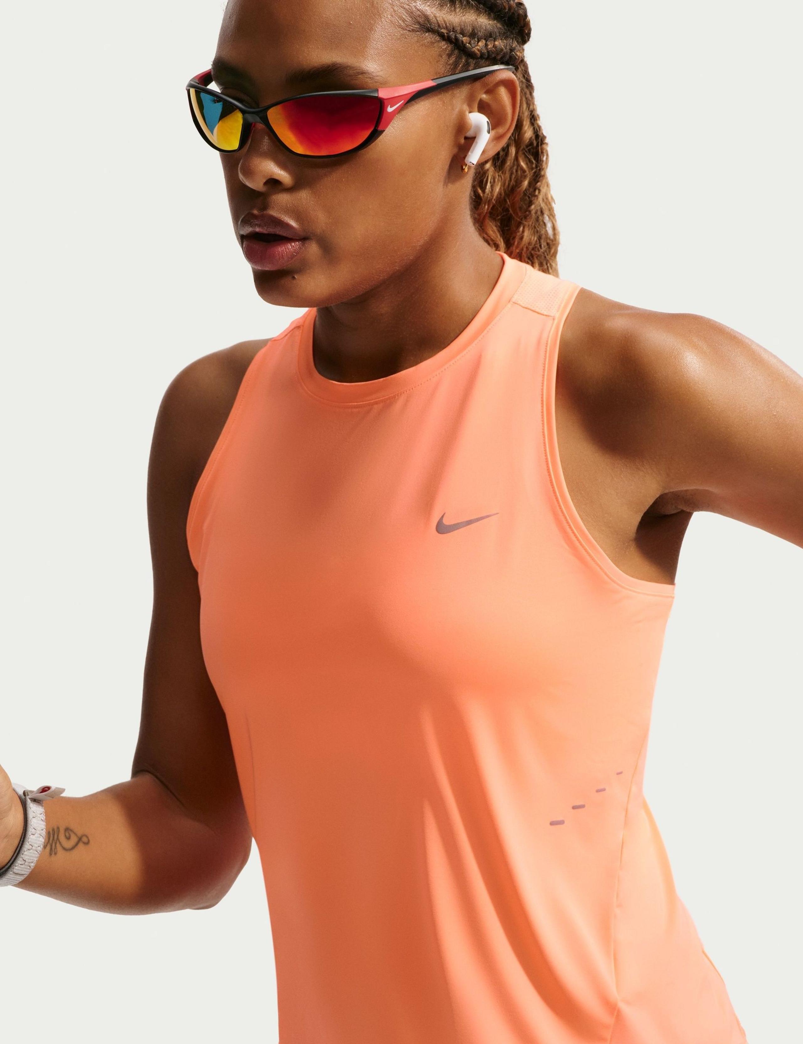Swift Dri-FIT Racer Back Mesh Panel Tank Top 4 of 6