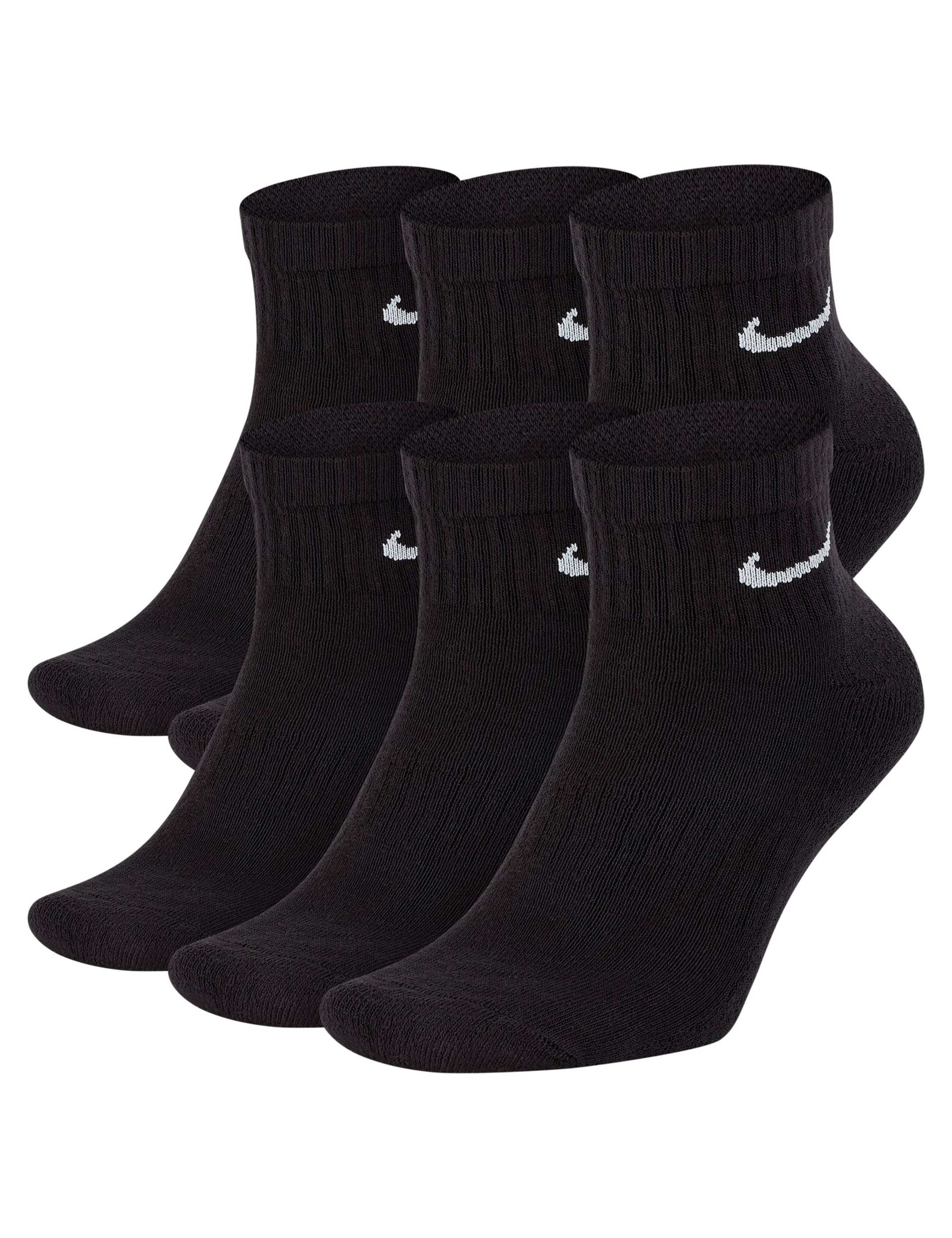 6 Pack Everyday Cushioned Ankle Socks 2 of 3