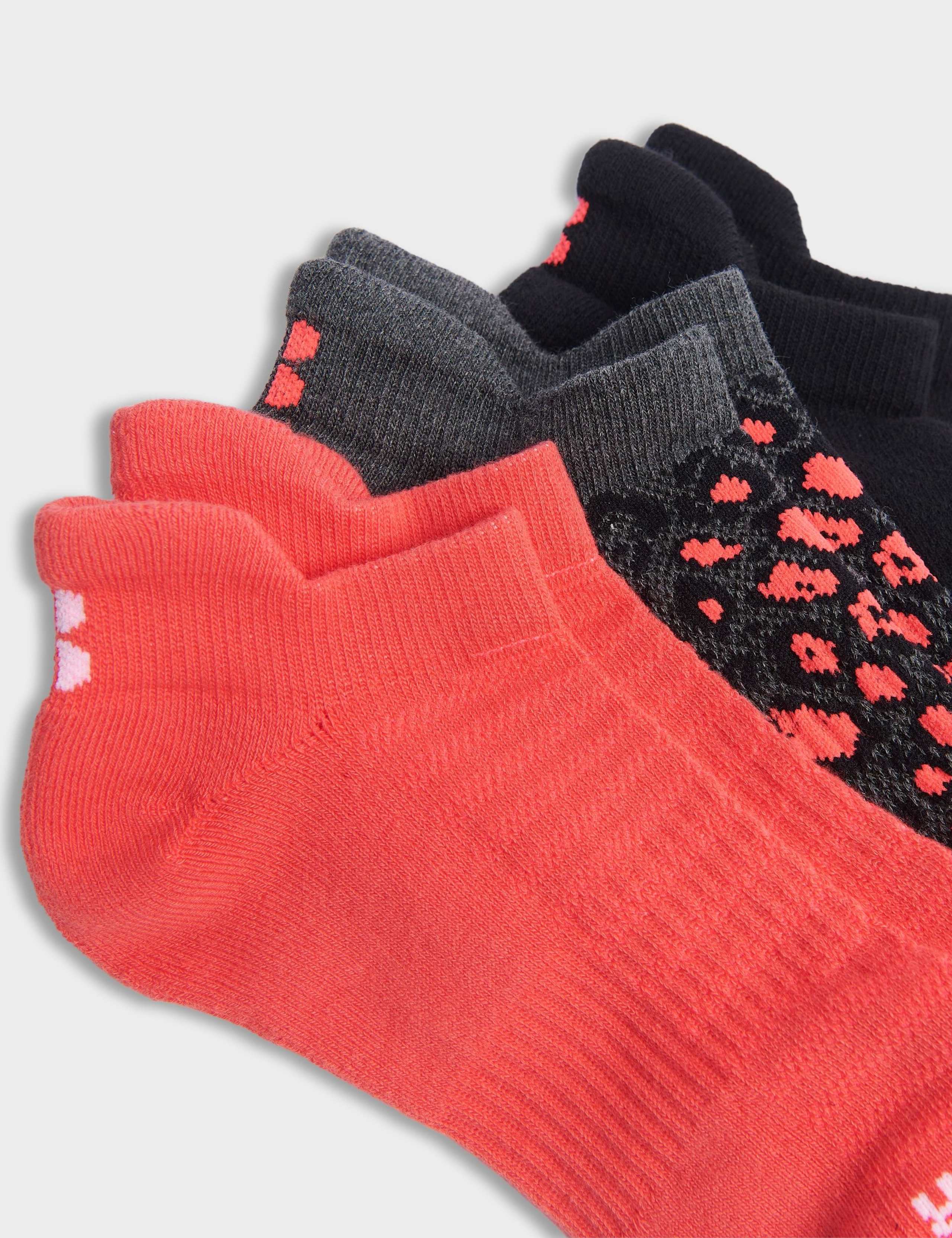 3pk Workout Cotton Rich Trainer Socks 2 of 3