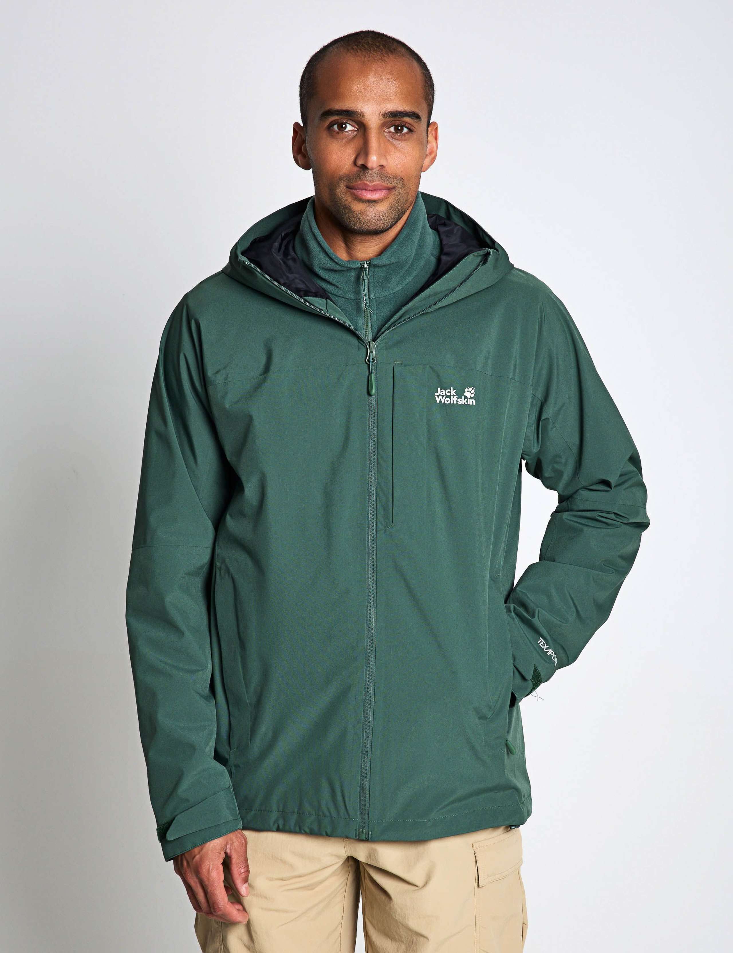 Tempest 2 Layer Waterproof Hooded Jacket 1 of 5