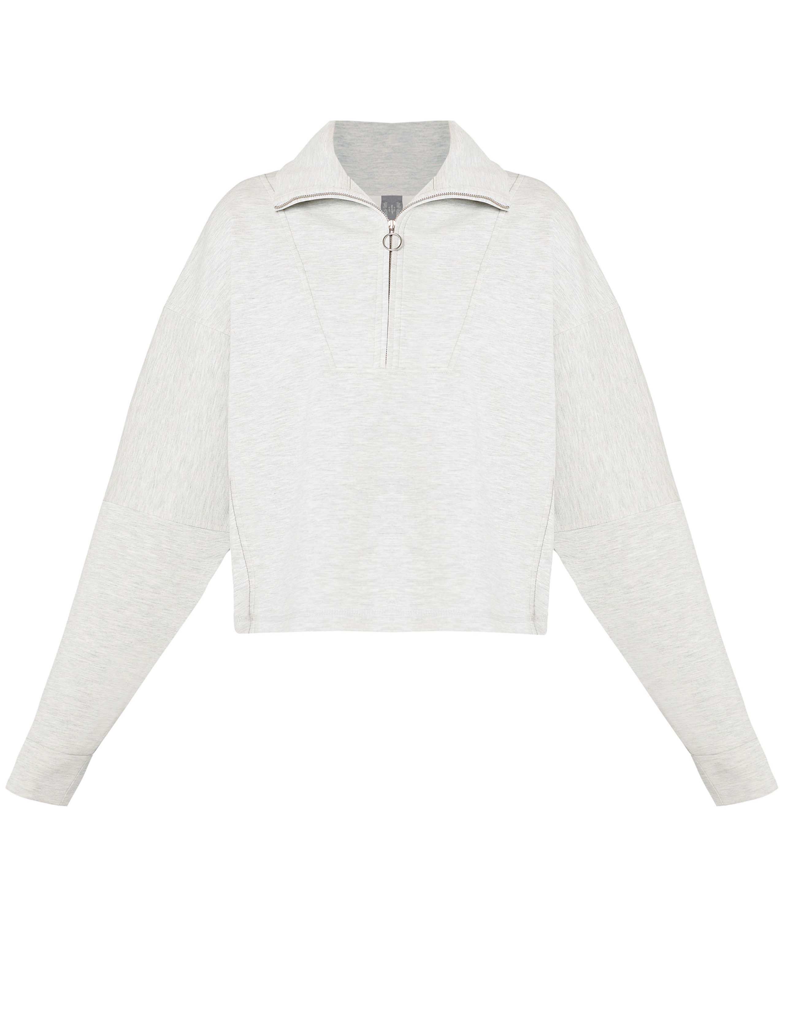 Sand Wash Modal Blend Half Zip Sweatshirt 2 of 6