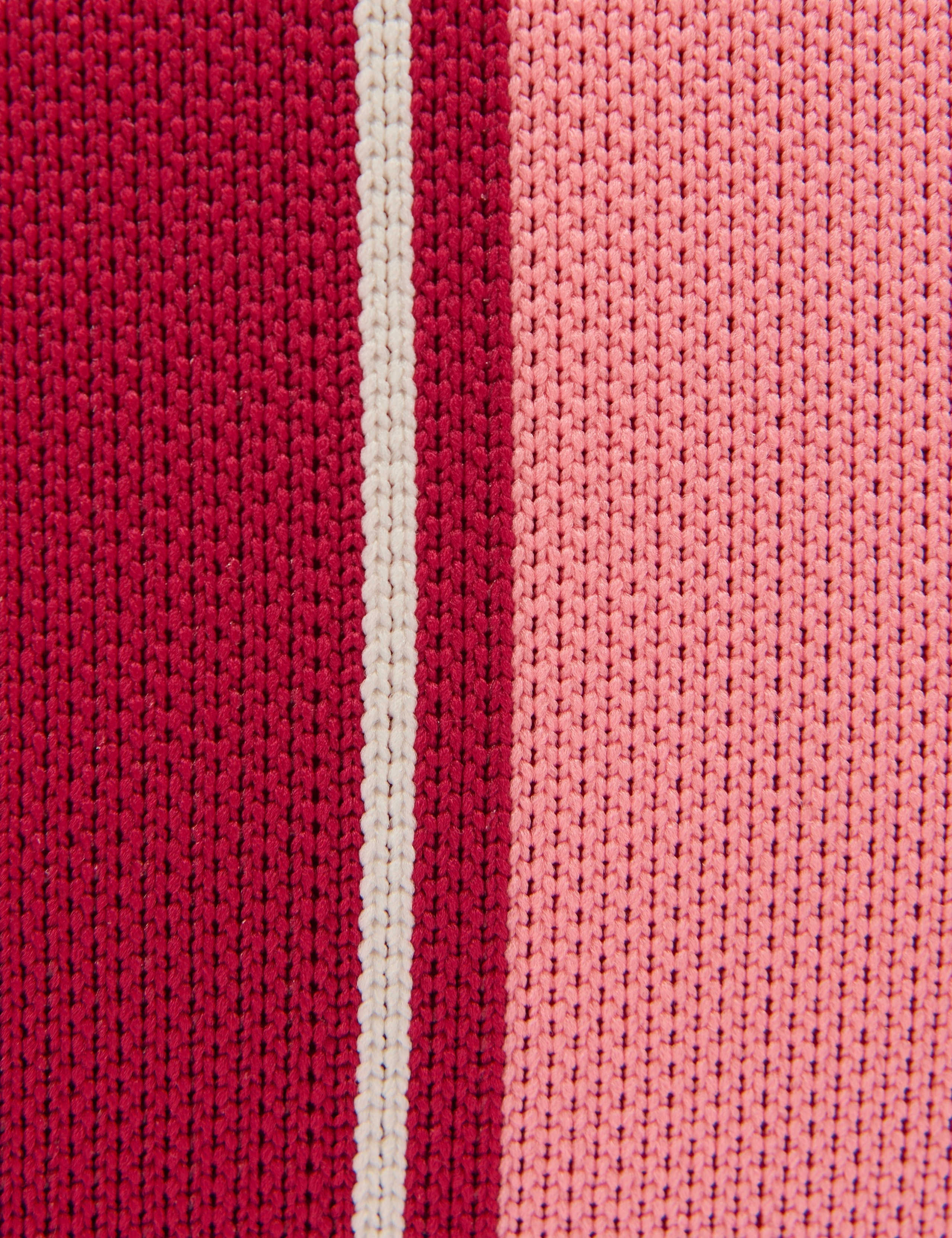 Knitted Striped Tote Bag 4 of 8