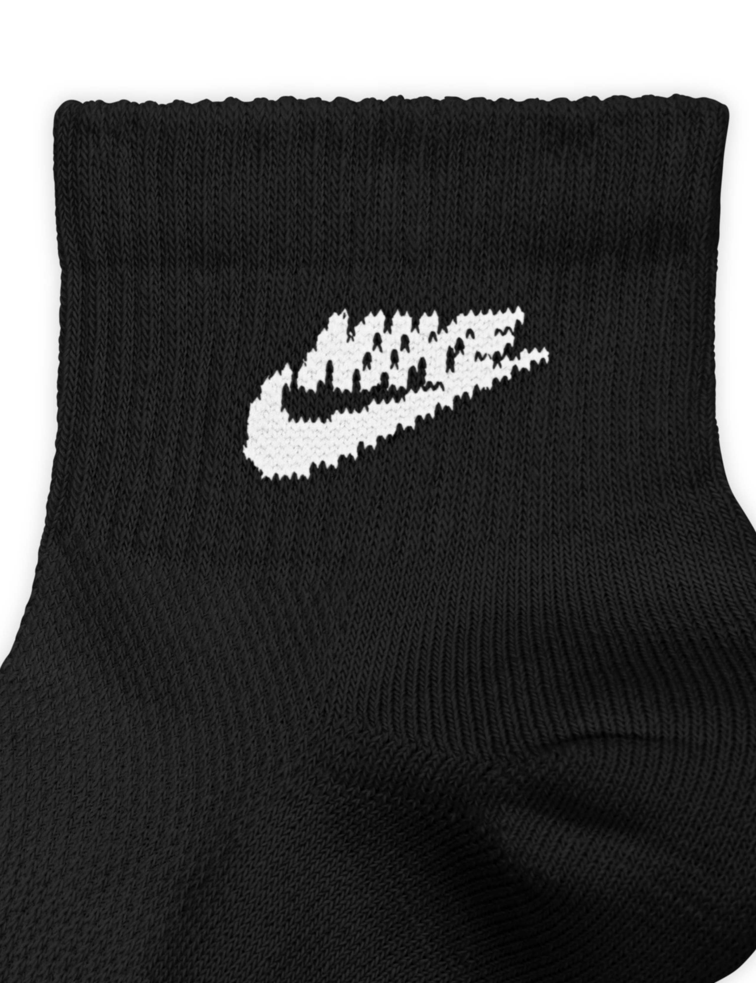 3 Pack Everyday Cotton Rich Ankle High Socks 4 of 4