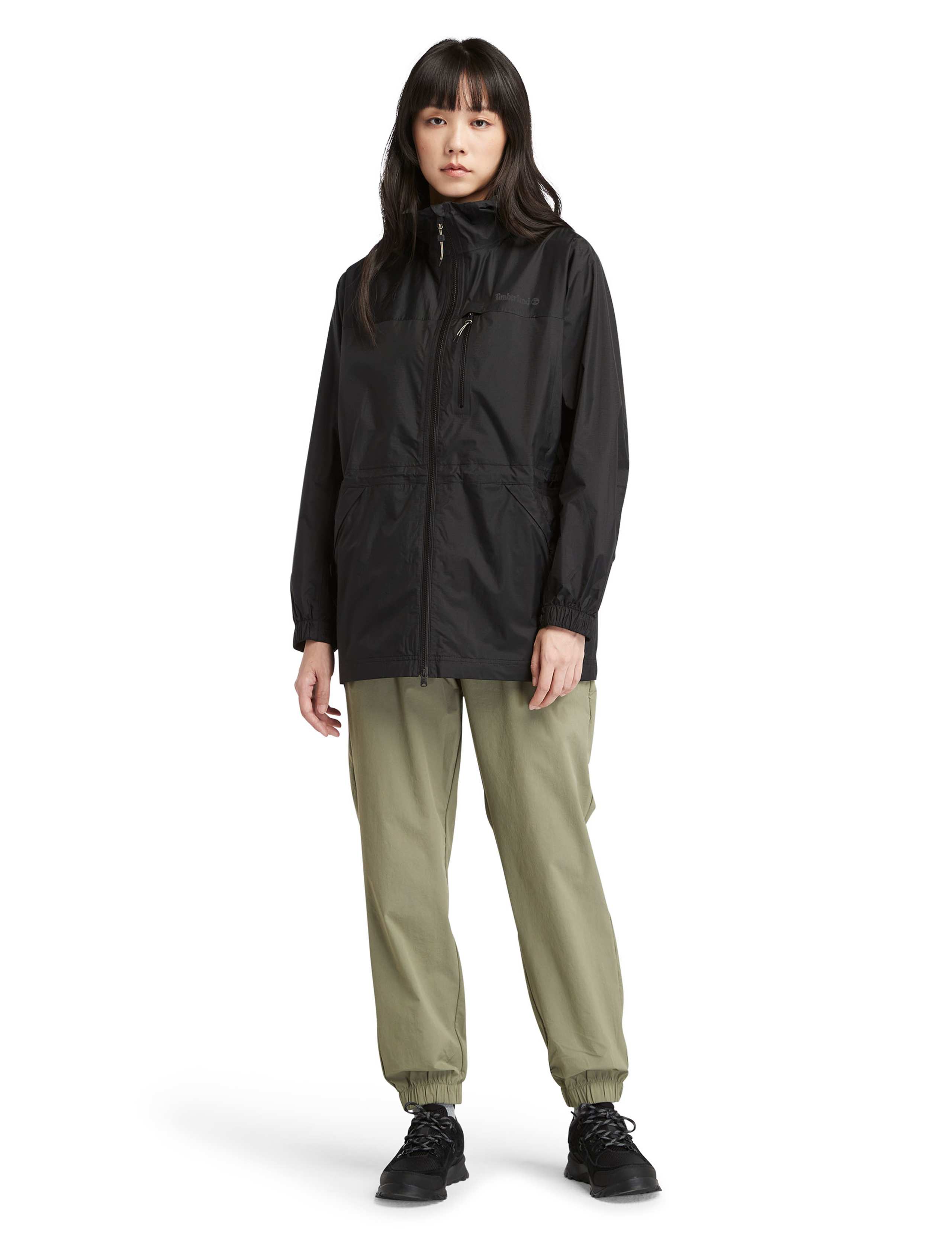 Jenness Waterproof Hooded Packaway Rain Jacket 2 of 5