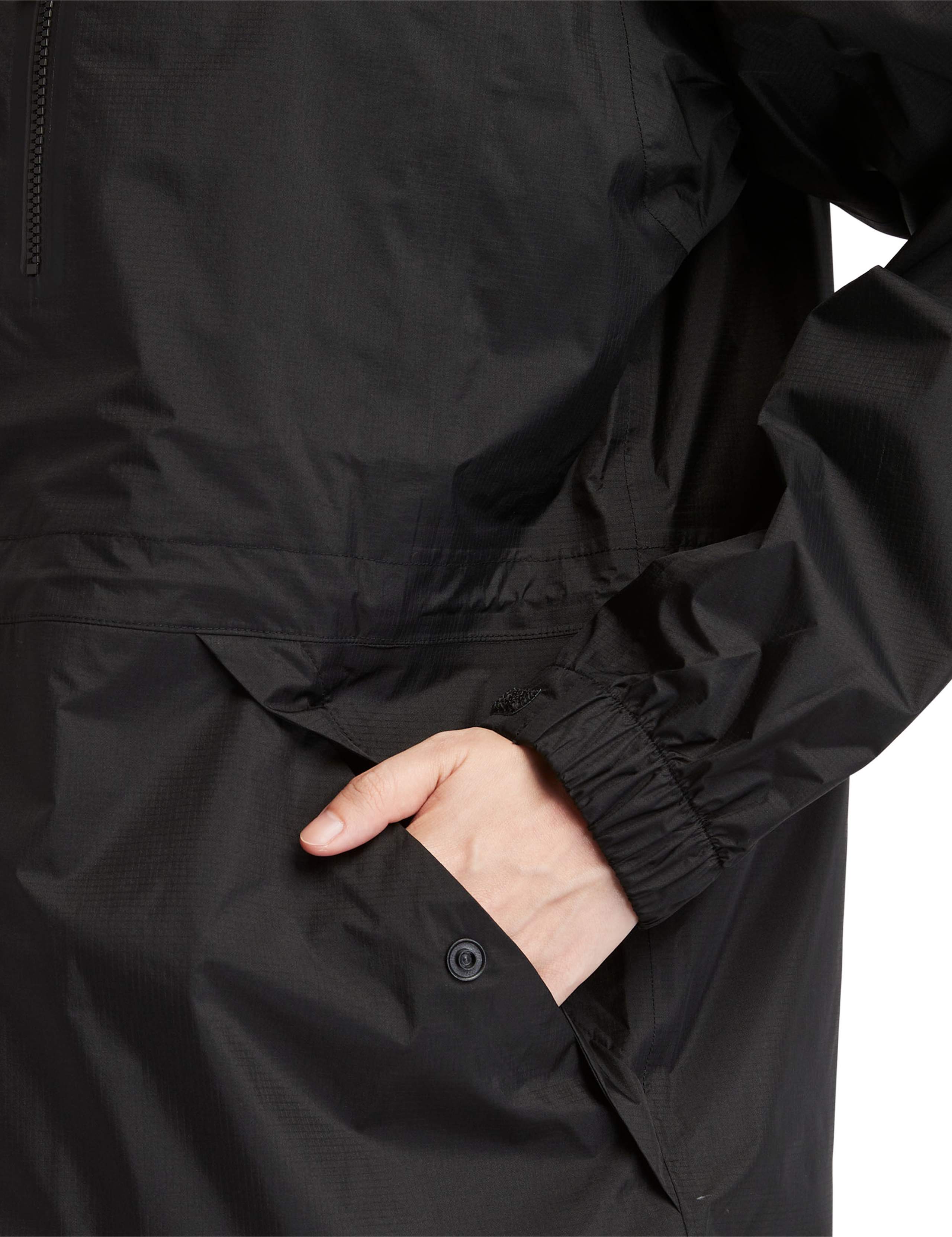 Jenness Waterproof Hooded Packaway Rain Jacket 4 of 5