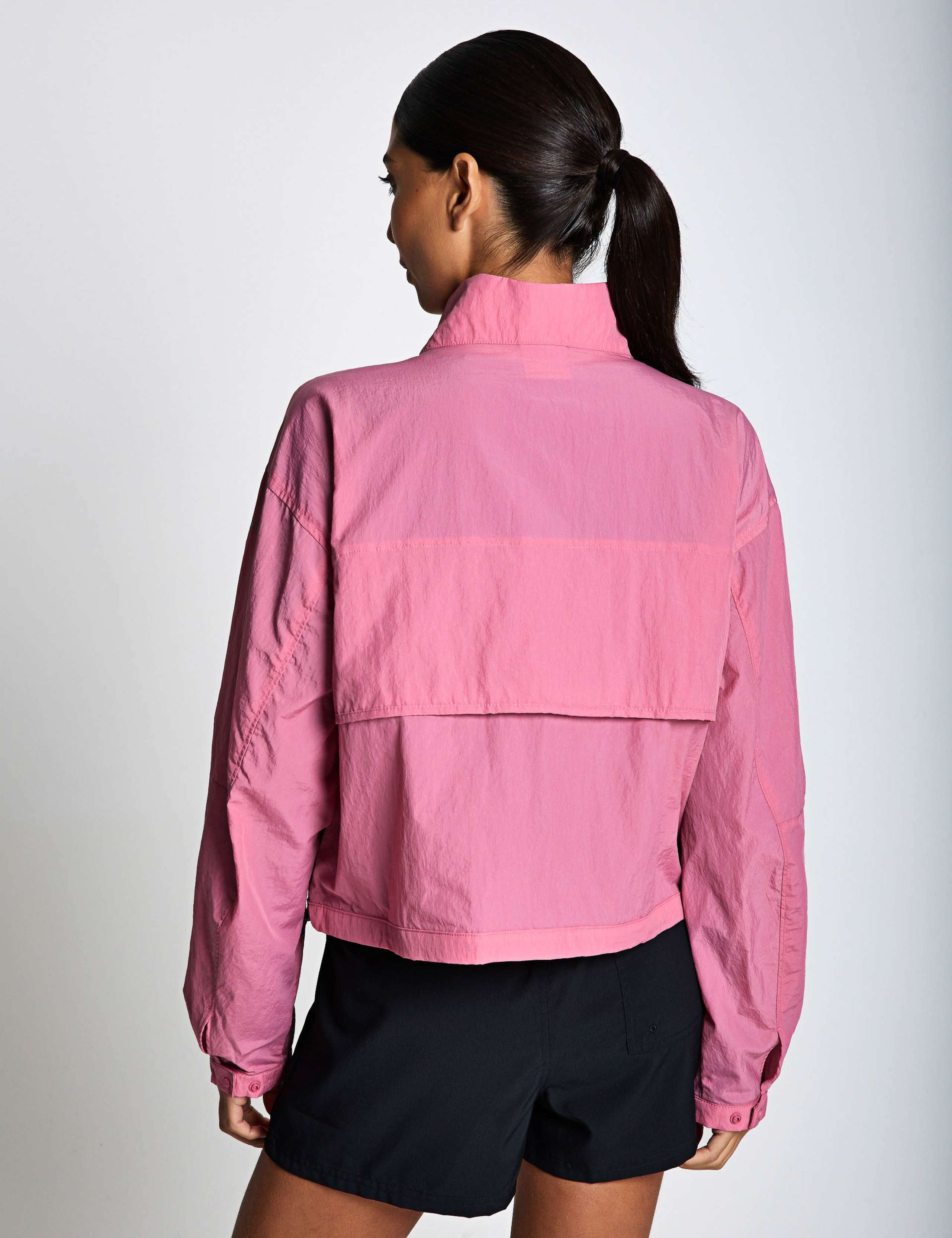 Paracutie™ Zip Up Cropped Windbreaker Jacket 2 of 6