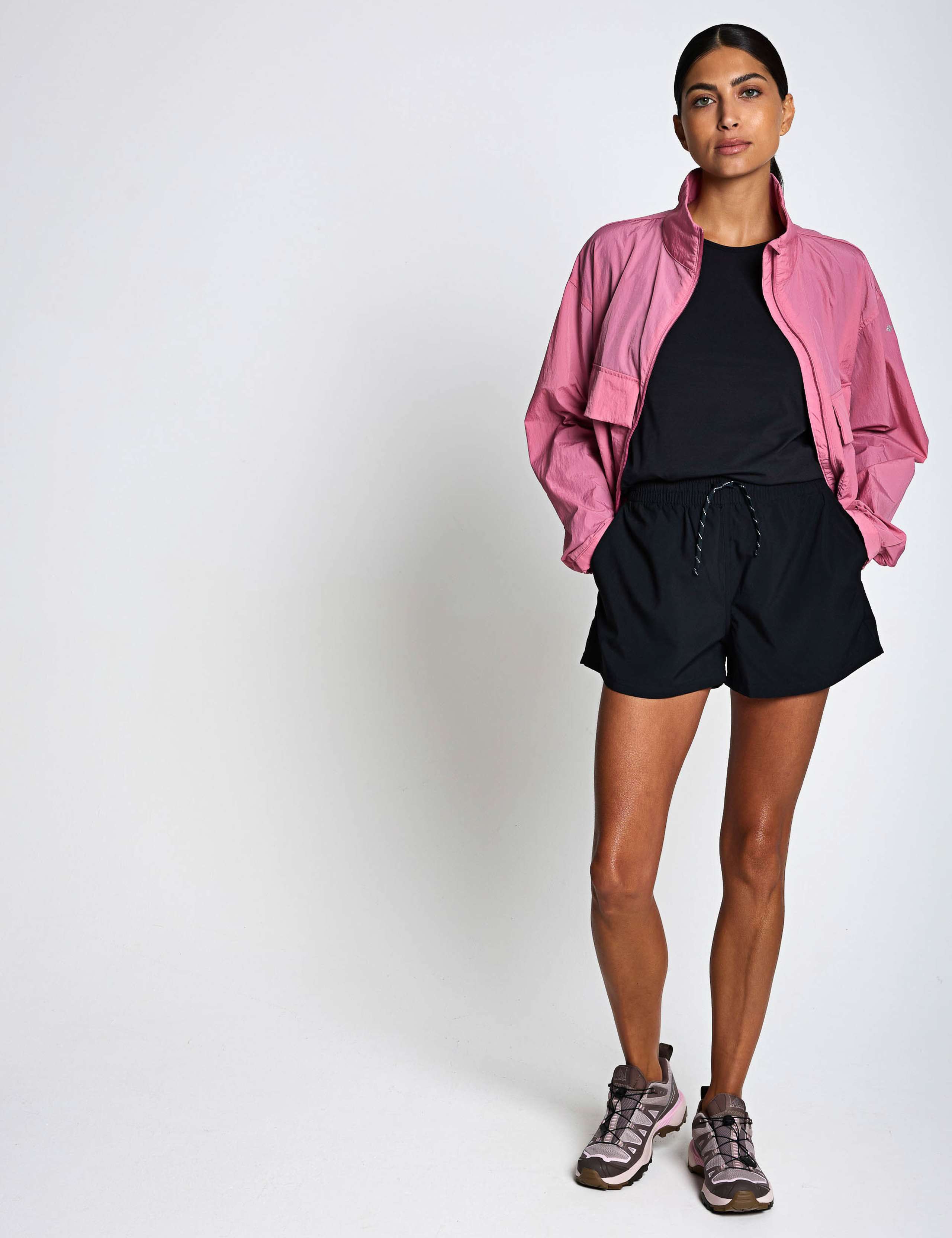 Paracutie™ Zip Up Cropped Windbreaker Jacket 3 of 6